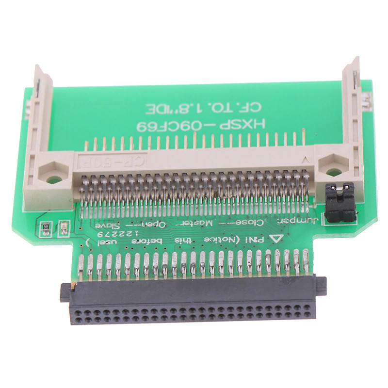 2x CF Compact Flash Memory Card To 50pin 1.8″ IDE Hard Drive For SSD Adapter USA