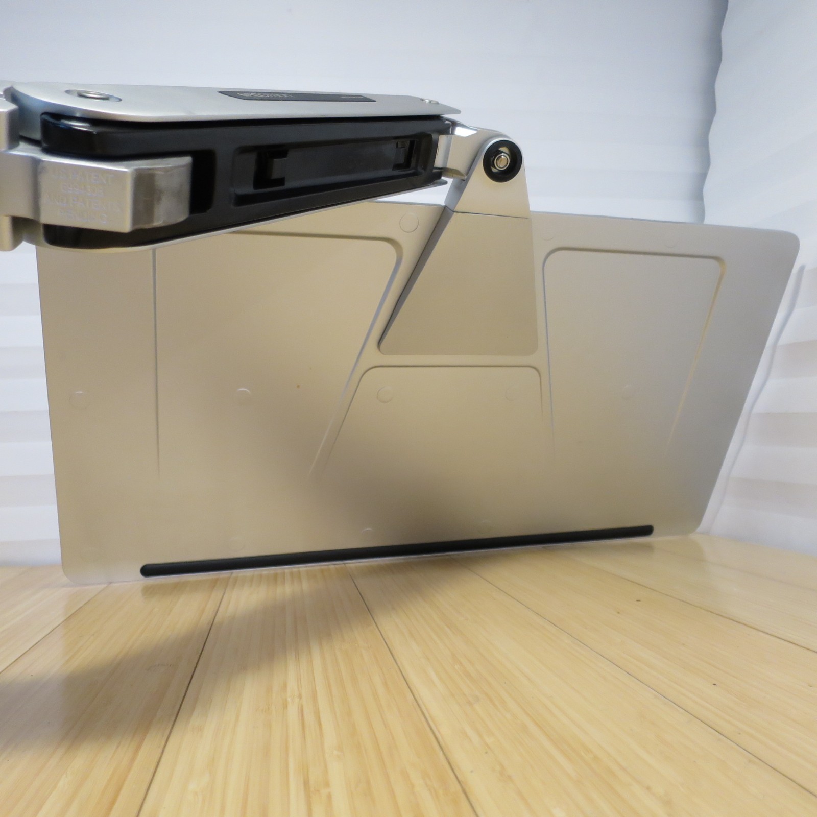 Ergotron Aluminum WorkFit-P Sit-Stand “Platinum” Mountable Arm with Shelf