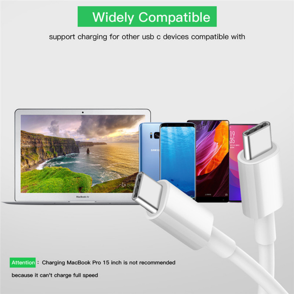 Universal Fast Charger 20W PD USB Type C Cable For Apple iPad iPhone Samsung Lot