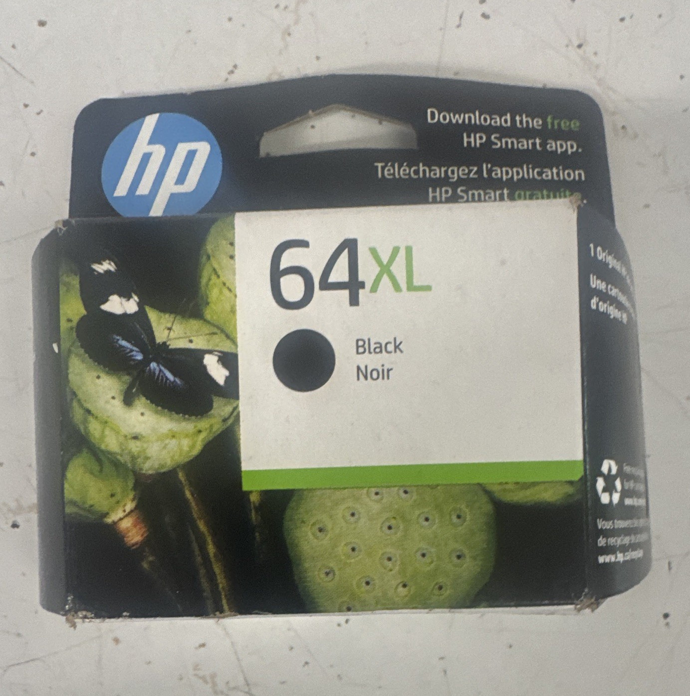 HP Genuine Original 64XL Black Inkjet Ink Cartridge For HP Printers