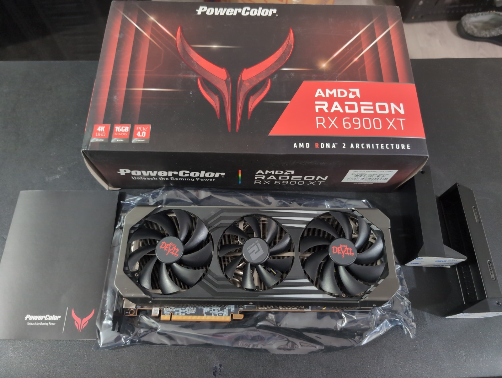 PowerColor Red Devil AMD Radeon RX 6900 XT 16GB GDDR6 Graphics Card PARTS Read