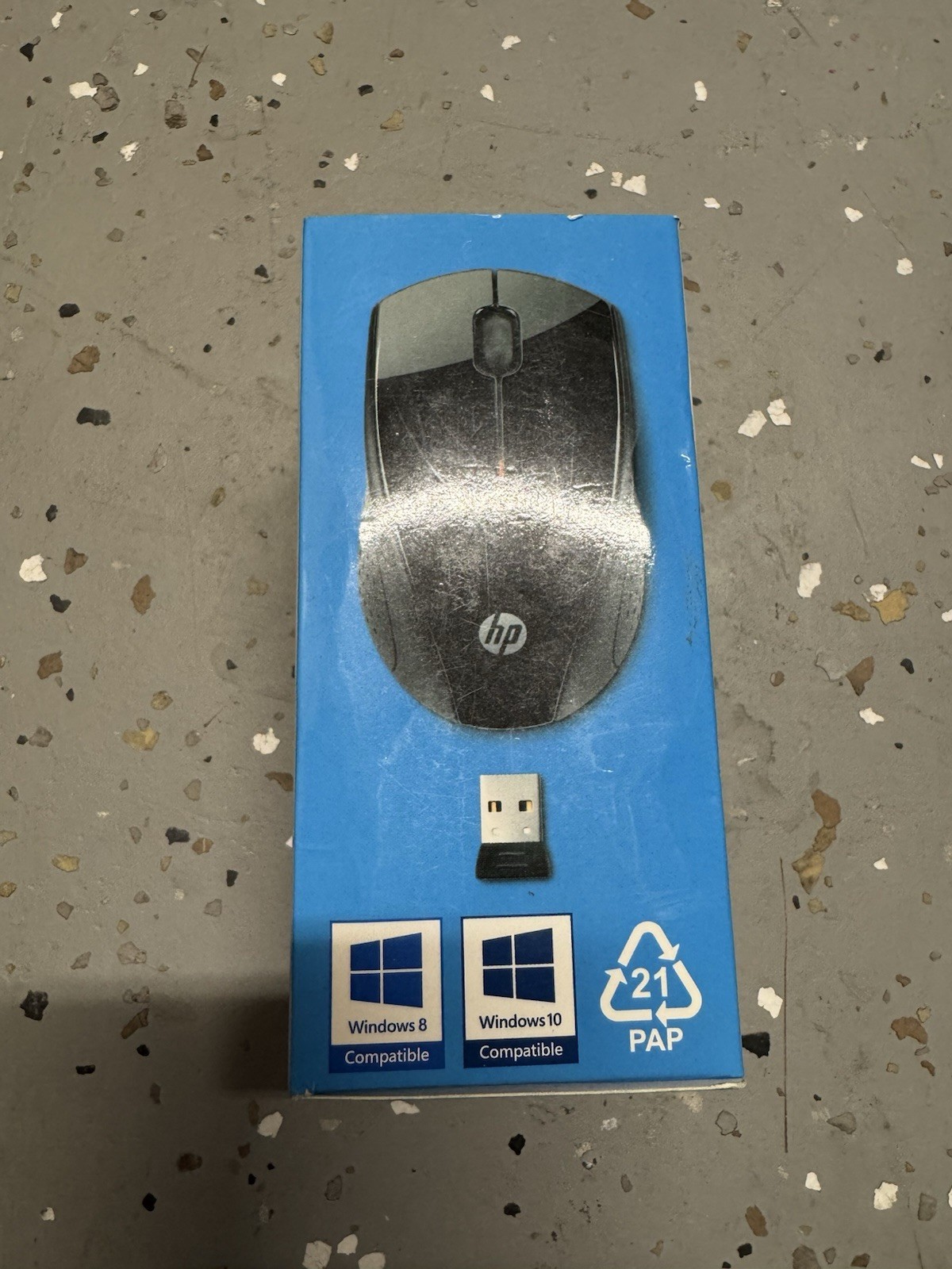 HP – X3000 G3 Wireless Optical Mouse – Wireless – Jet Black