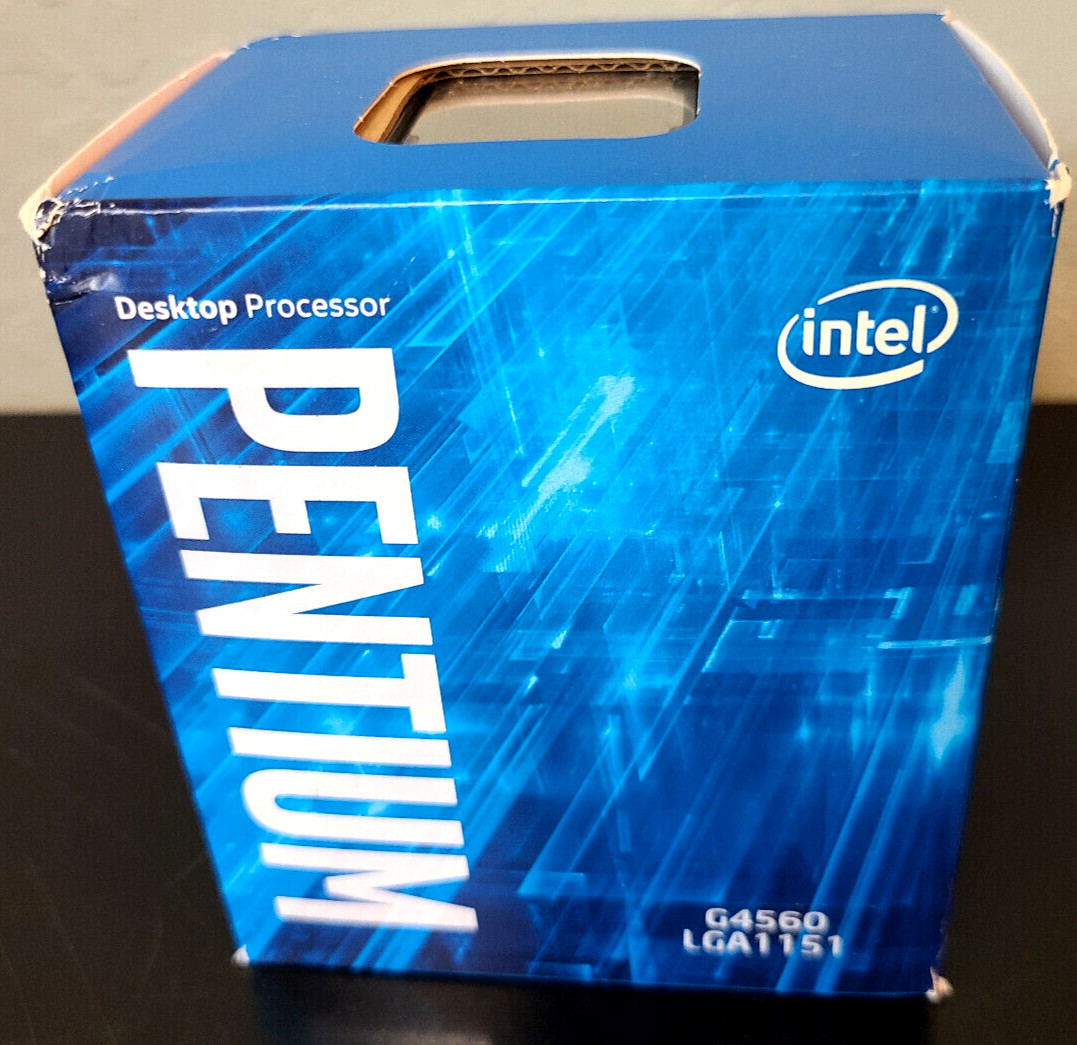 Intel Pentium Processor G4560 Dual Core 3.5 GHz Processor (BX80677G4560) *NEW*