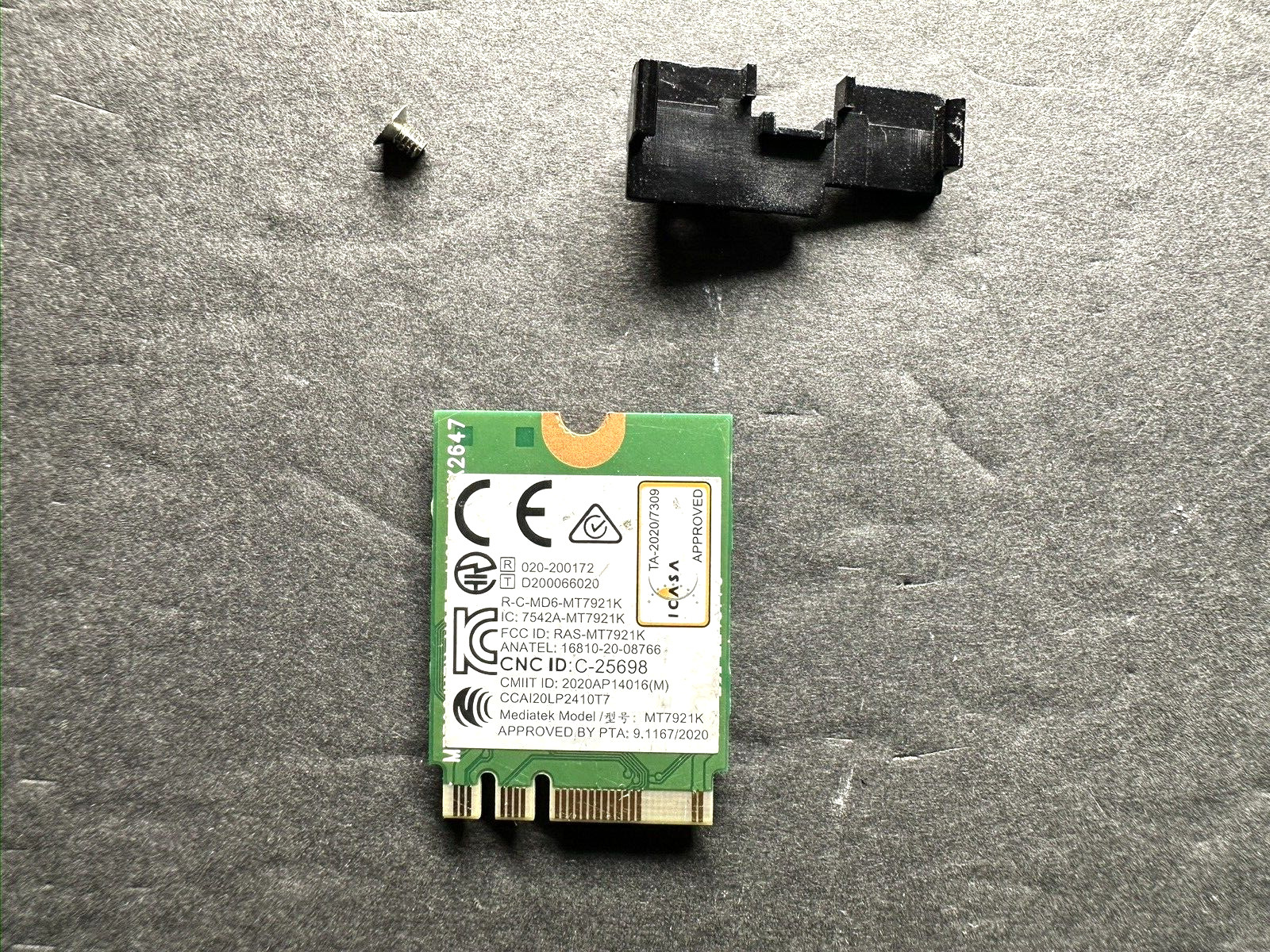 🔥🔥🔥MEDIATEK MT7921K PCIE M.2 2230 802.11AX WLAN BLUETOOTH 5.0 WIFI CARD RZ608