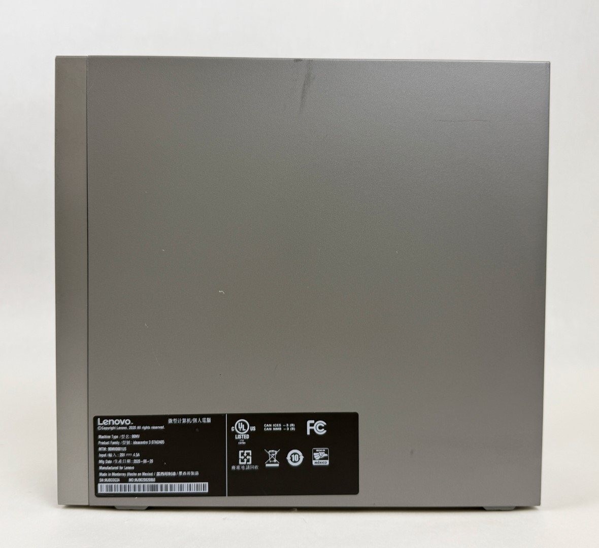 Lenovo IdeaCentre 3 07ADA Desktop AMD Athlon Silver 3050U 4GB 1TB HDD DVD W11H