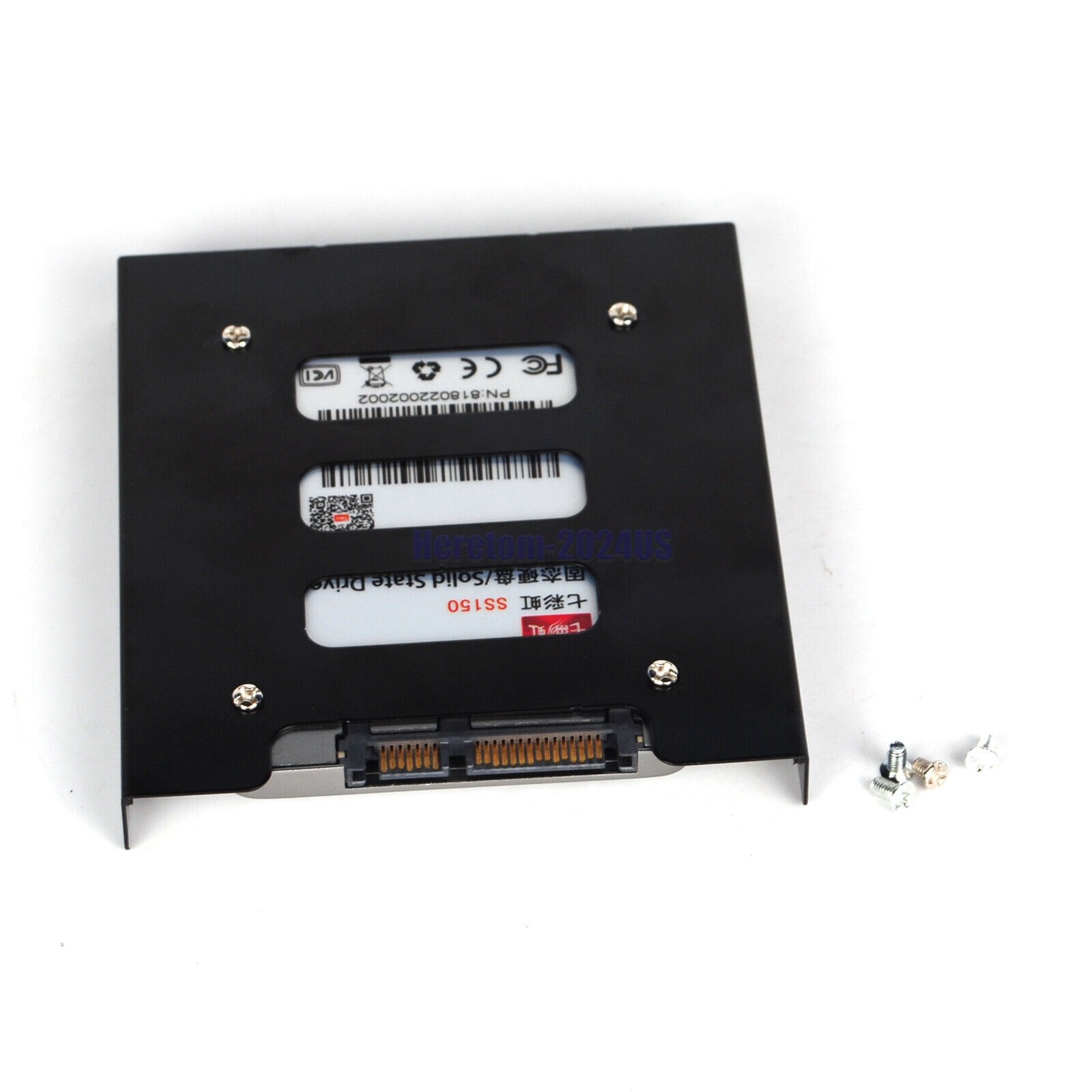 Lot 2.5″ to 3.5″ Bay SSD Metal Hard Drive HDD Mounting Bracket Adapter Dock/Tray
