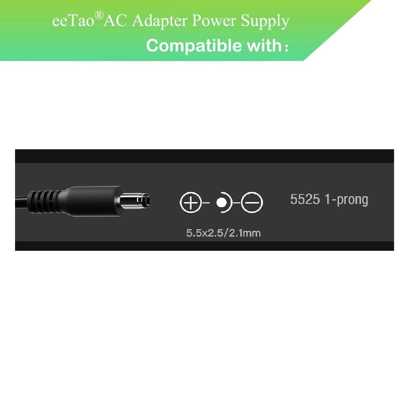 eeTao 20V 11A AC Adapter for Samsung Odyssey OLED G8 G9 G93SC G95SC BN44-01207A