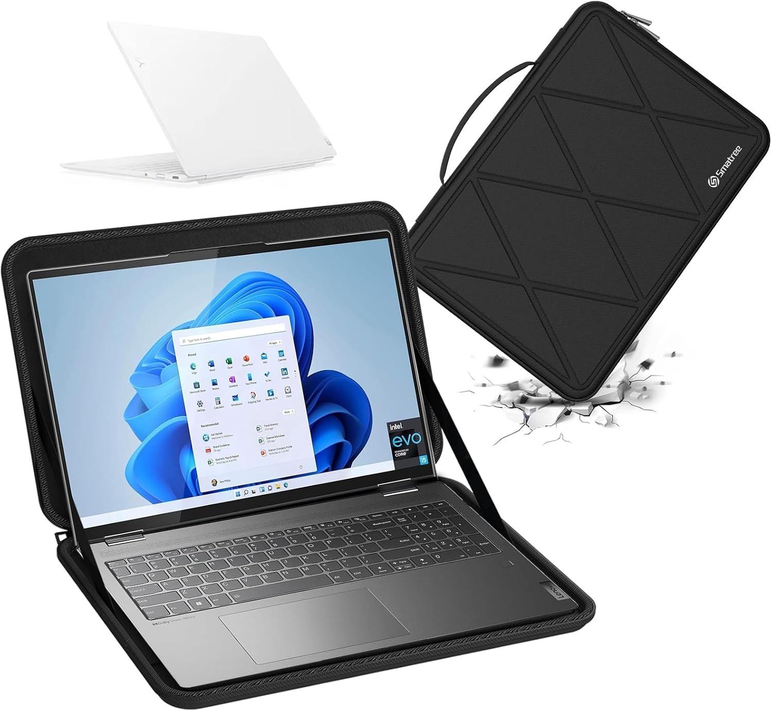 Protective Hard EVA Sleeve for 14″ Lenovo Yoga Slim 7 Gen 8 & Acer Chromebook Ve