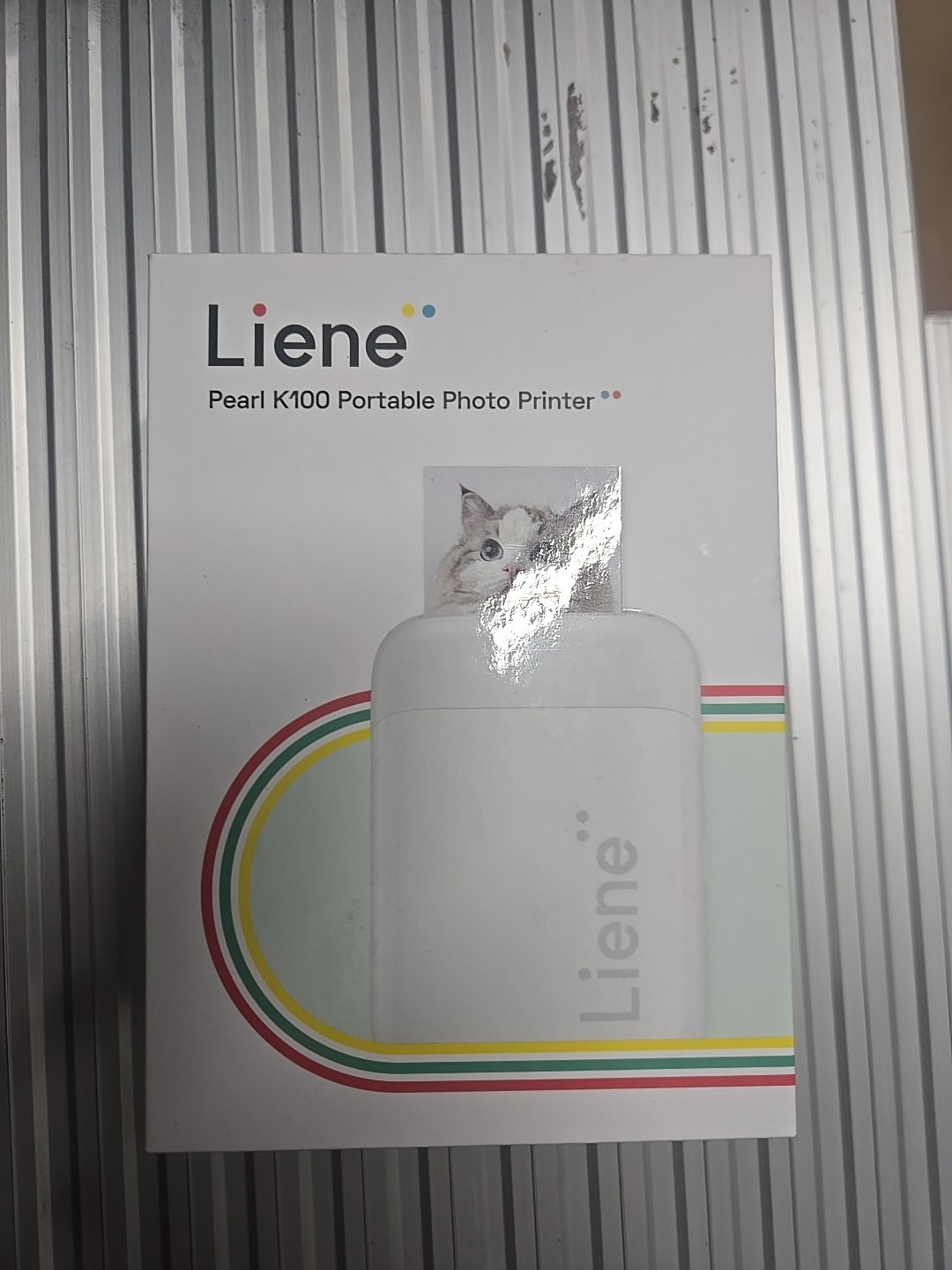 Liene K100 Portable Photo Printer 2×3” Mini Photos Instant Printer Bundle NIB