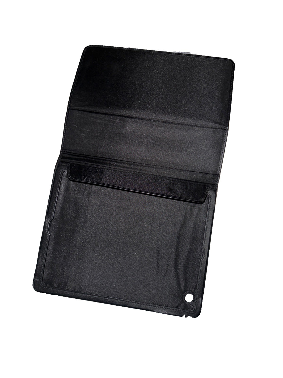 Coach Vintage iPad Case Black & Gray with Leather Trim