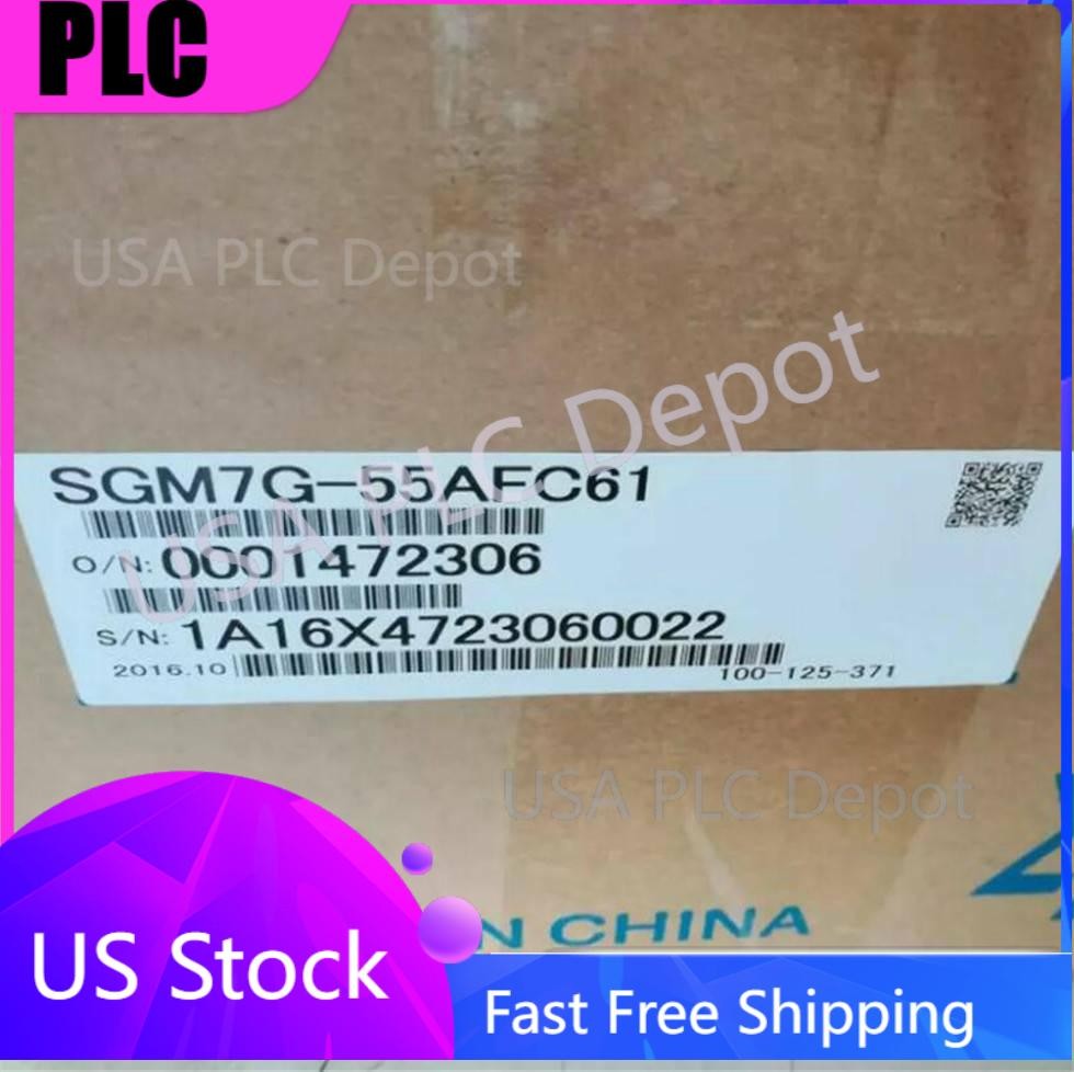 Yaskawa SGM7G-55AFC61 Servo Motor 1PC New Expedited Shipping SGM7G55AFC61