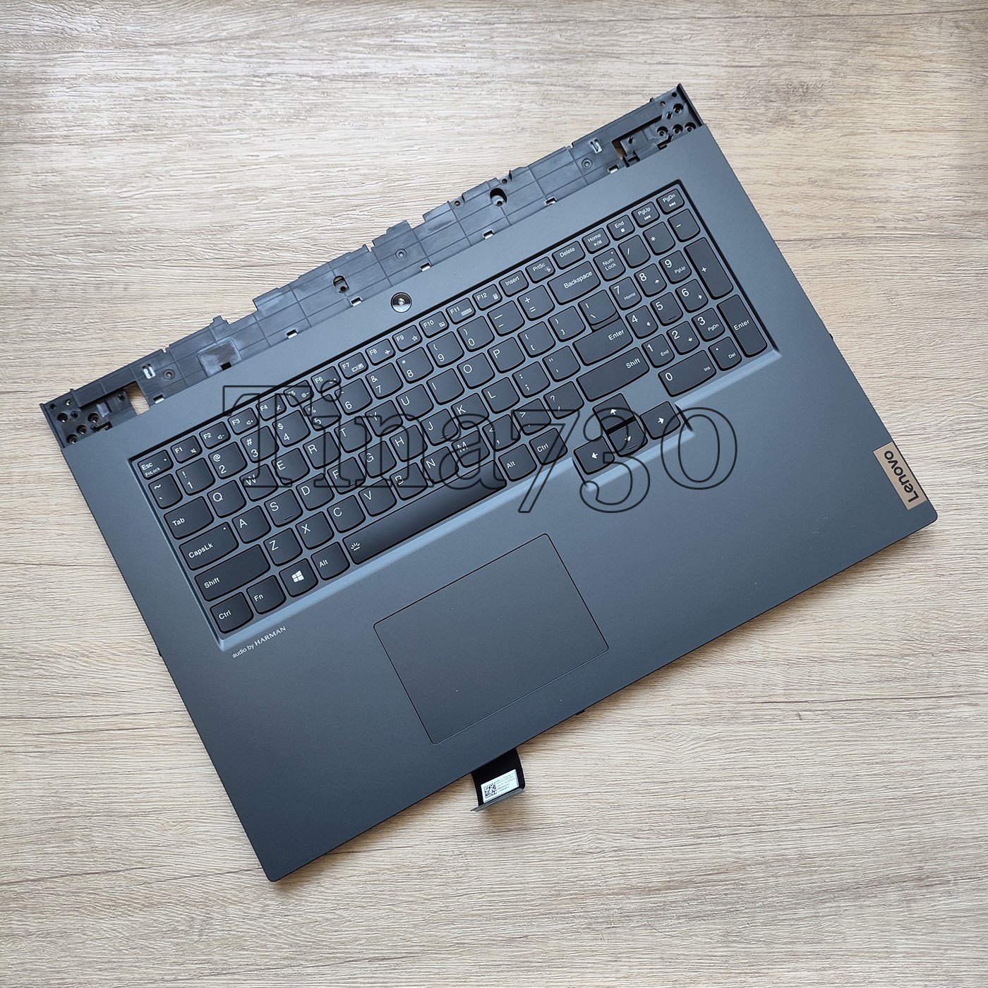 New Palmrest Keyboard For Lenovo Legion 5-17IMH05 17IMH05H 17ARH05H Dark Blue