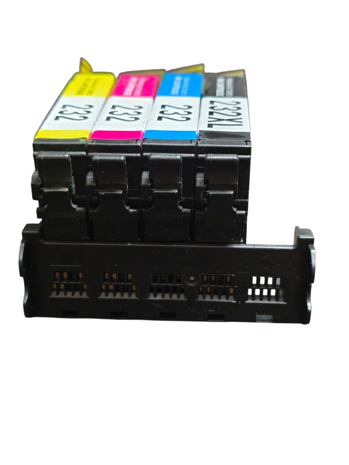 Epson 232 / 232XL Ink Cartridges Lot Black Cyan Magenta Yellow (Reman)