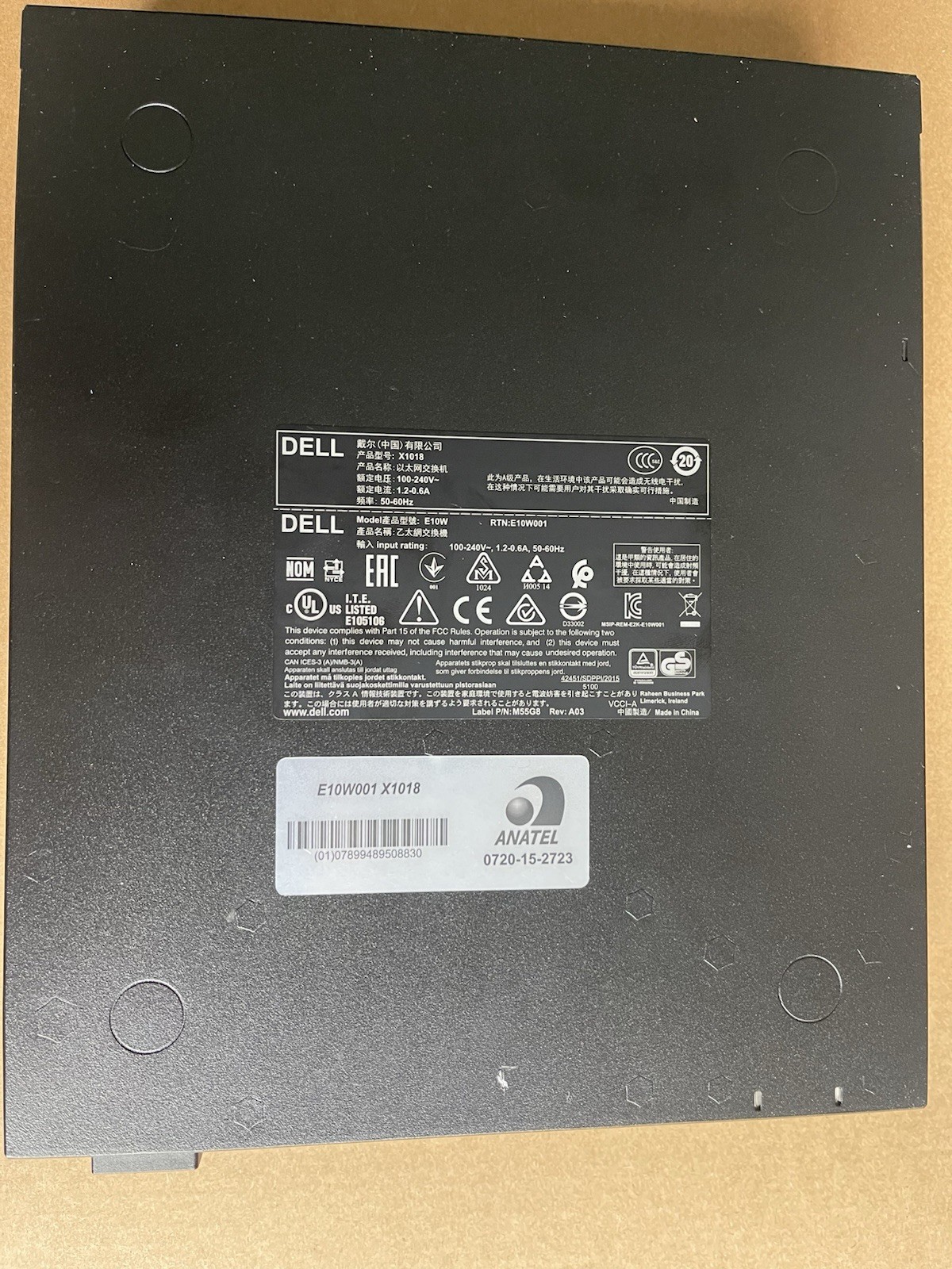 Dell X1018 Smart Managed Switch 16-Port Gigabit Ethernet