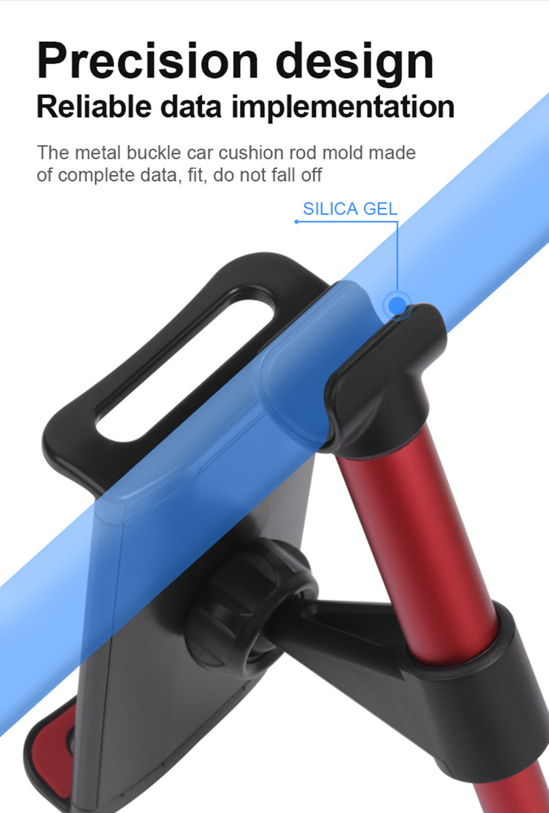 360° Rotation Car BackSeat Tablet Cell Phone Holder Stand Headrest Mount Bracket