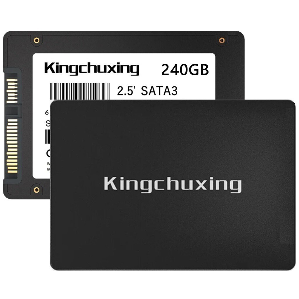 Kingchuxing 240GB SSD SATA 2.5″ 6Gbp/s Internal Solid State Drive 520MB/s For PC