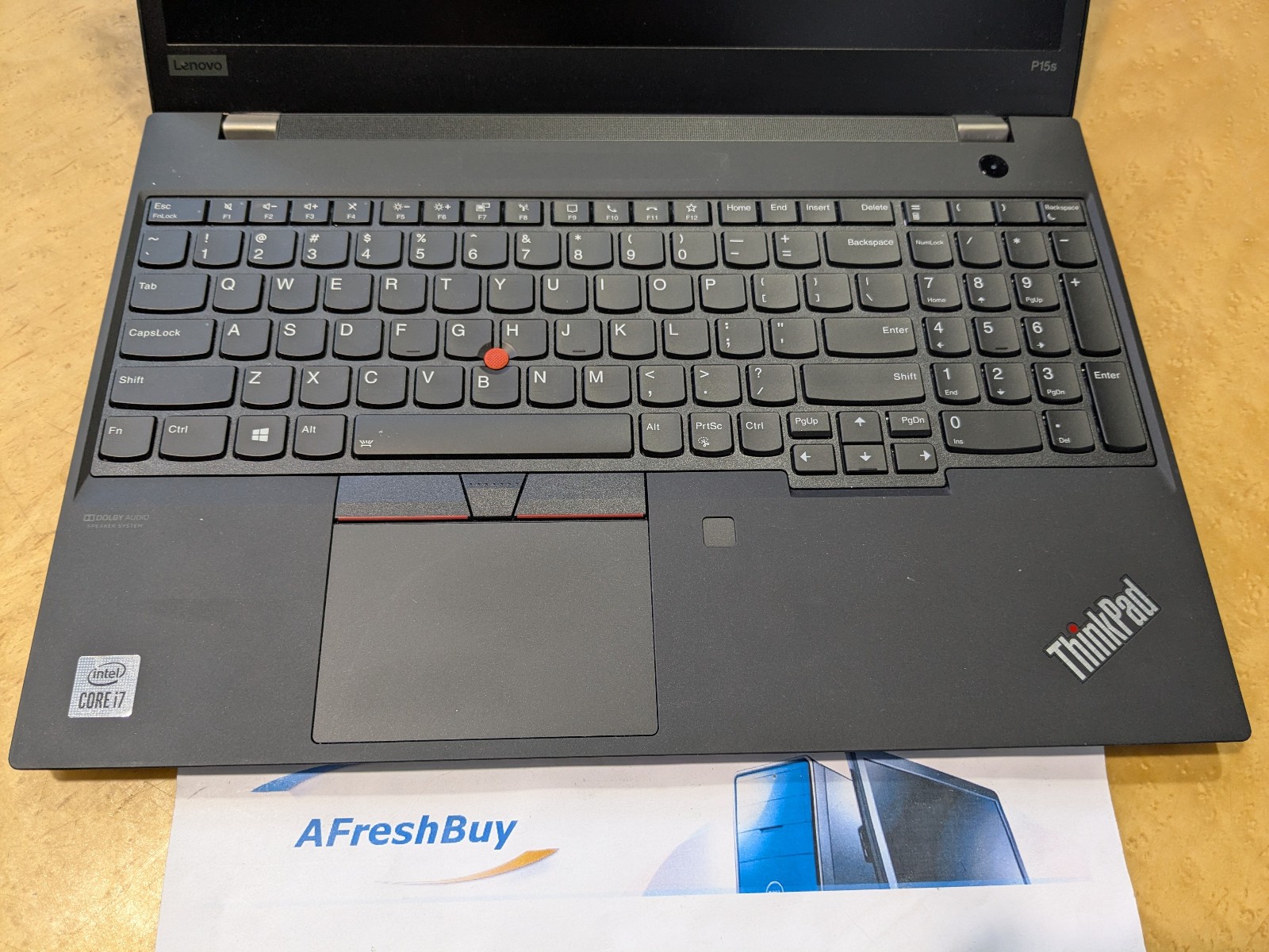 Lenovo Thinkpad P15s G1 i7-10510U 1.8GHz 16GB Ram 256GB SSD P520 GPU No OS/AC #3