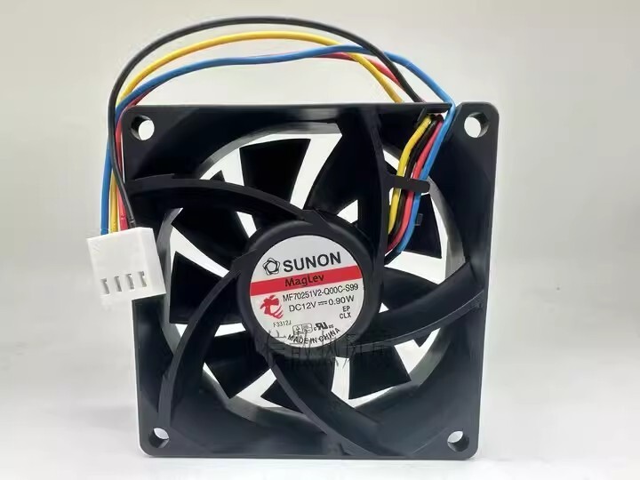 SUNON MF70251V2-Q00C-S99 DC12V 0.90W 4-Pin PWM Cooling Fan