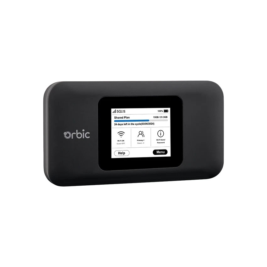 Orbic Speed X 5G – (Verizon) Wi-Fi Hotspot Modem Router – R562L5