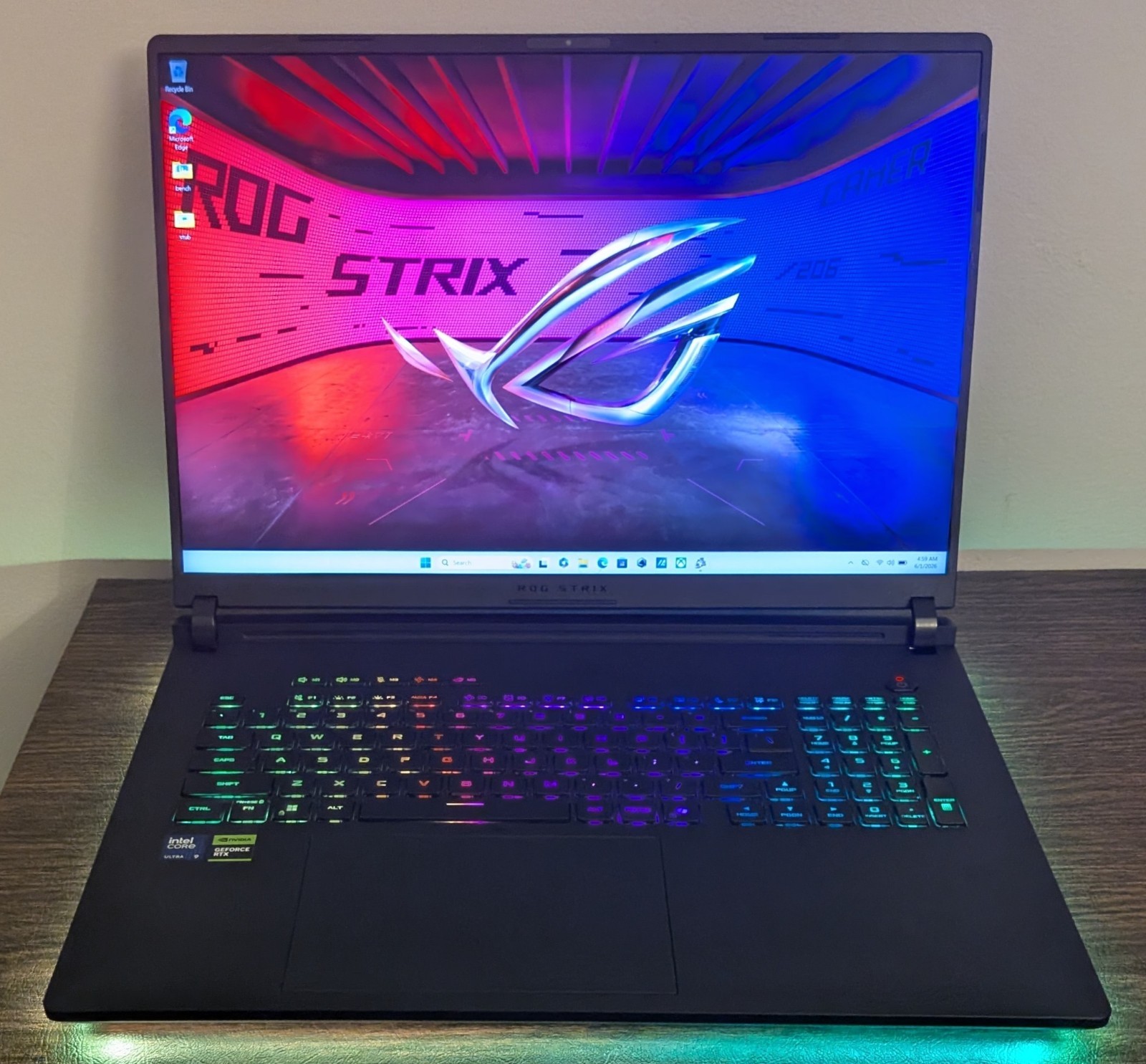 ASUS ROG Strix SCAR 18″ 2.5K 240Hz (Core Ultra 9 275HX, 32GB/1TB, RTX 5070 Ti)