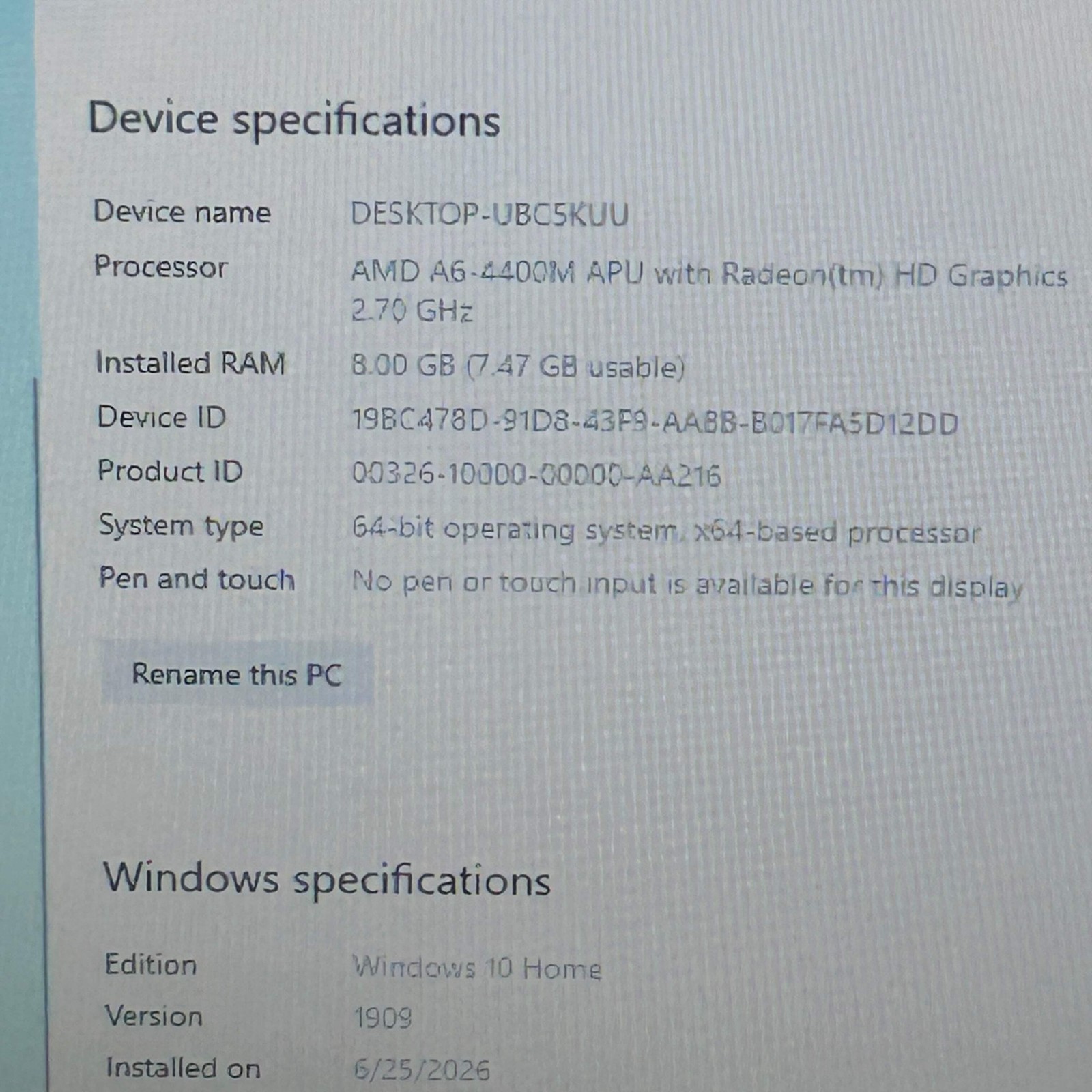 HP Pavilion G6 15.6-Inch Laptop | AMD A6-4400M APU| 8GB RAM| 1TB HDD| Red w/ Cha