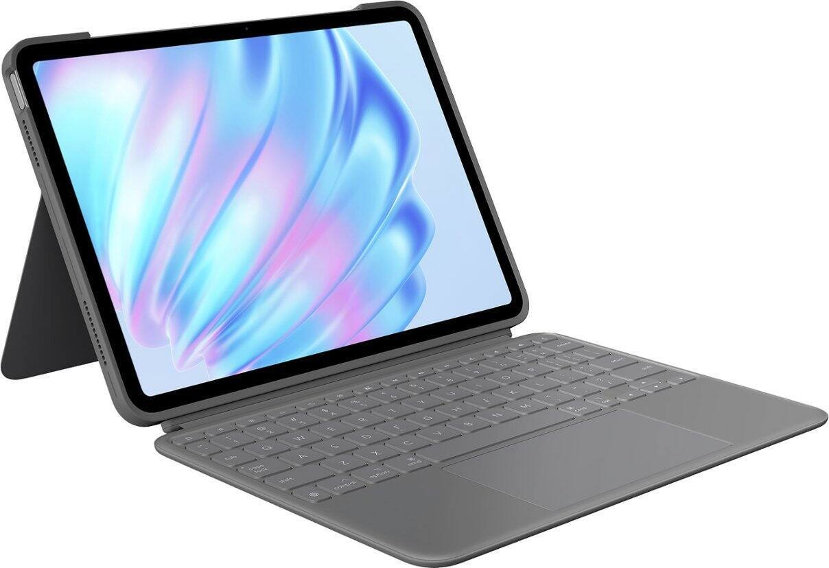 Logitech Combo Touch for iPad Air 11-inch Keyboard Case – Oxford Gray