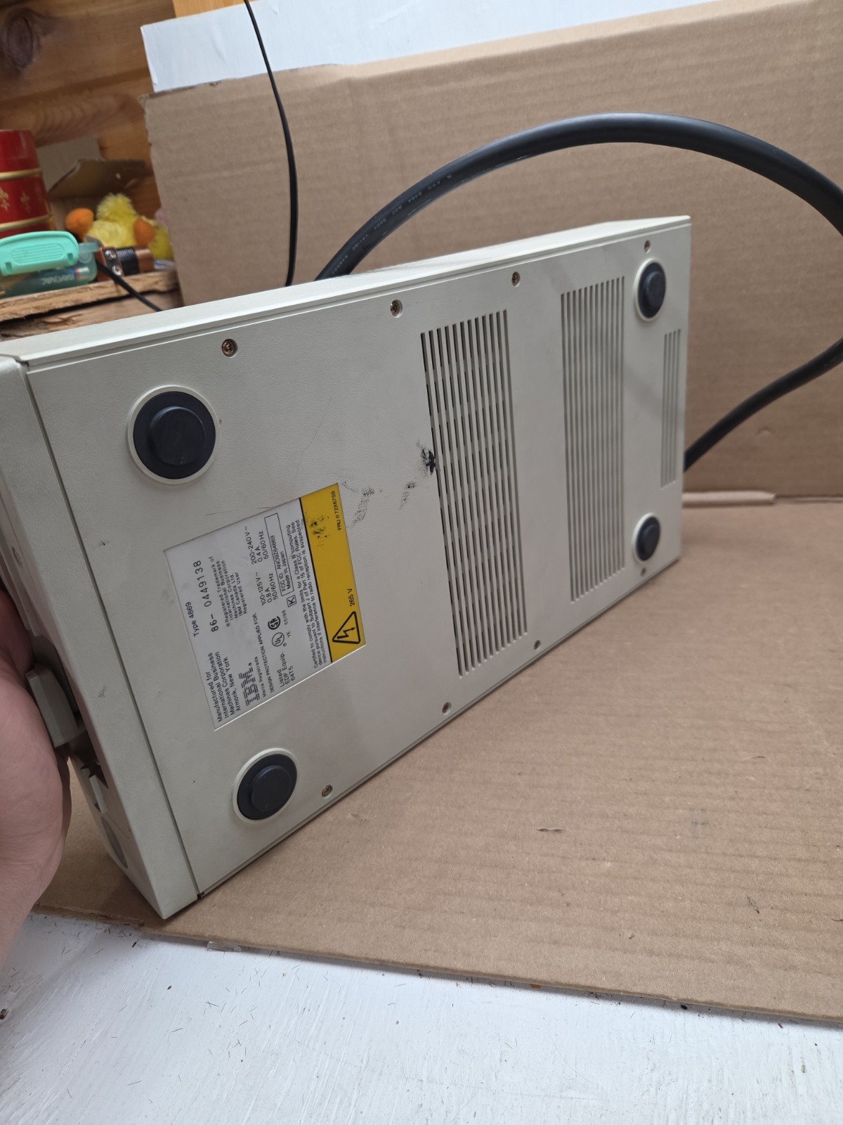 IBM 4869 5.25″ External Floppy Disk Drive – Untested