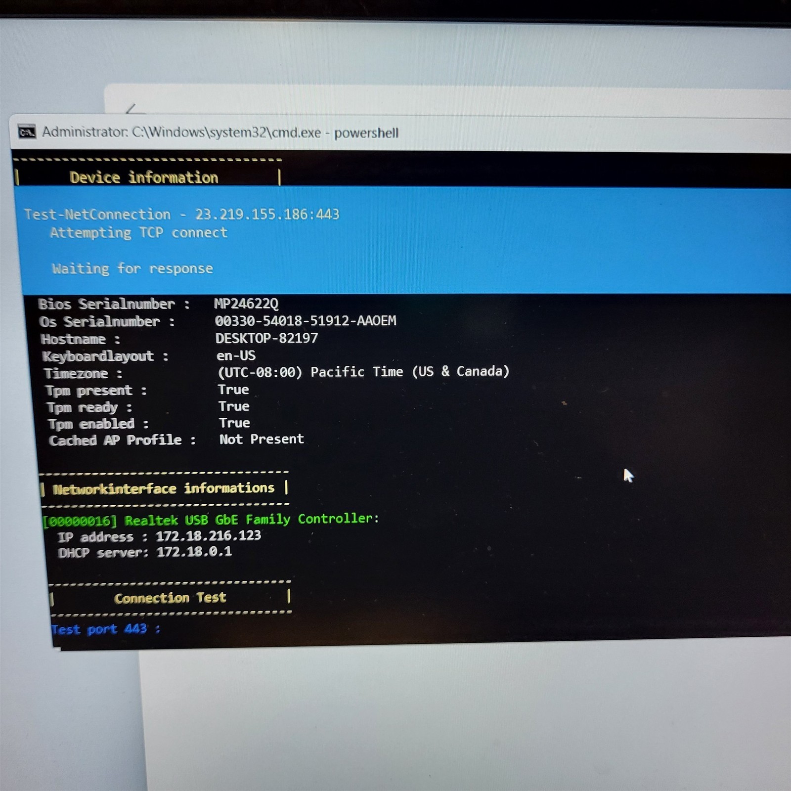 Ethernet Issue Lenovo ThinkBook 15 G2 ITL Intel i7-1165G7 2.8GHz 16GB 512GB SSD