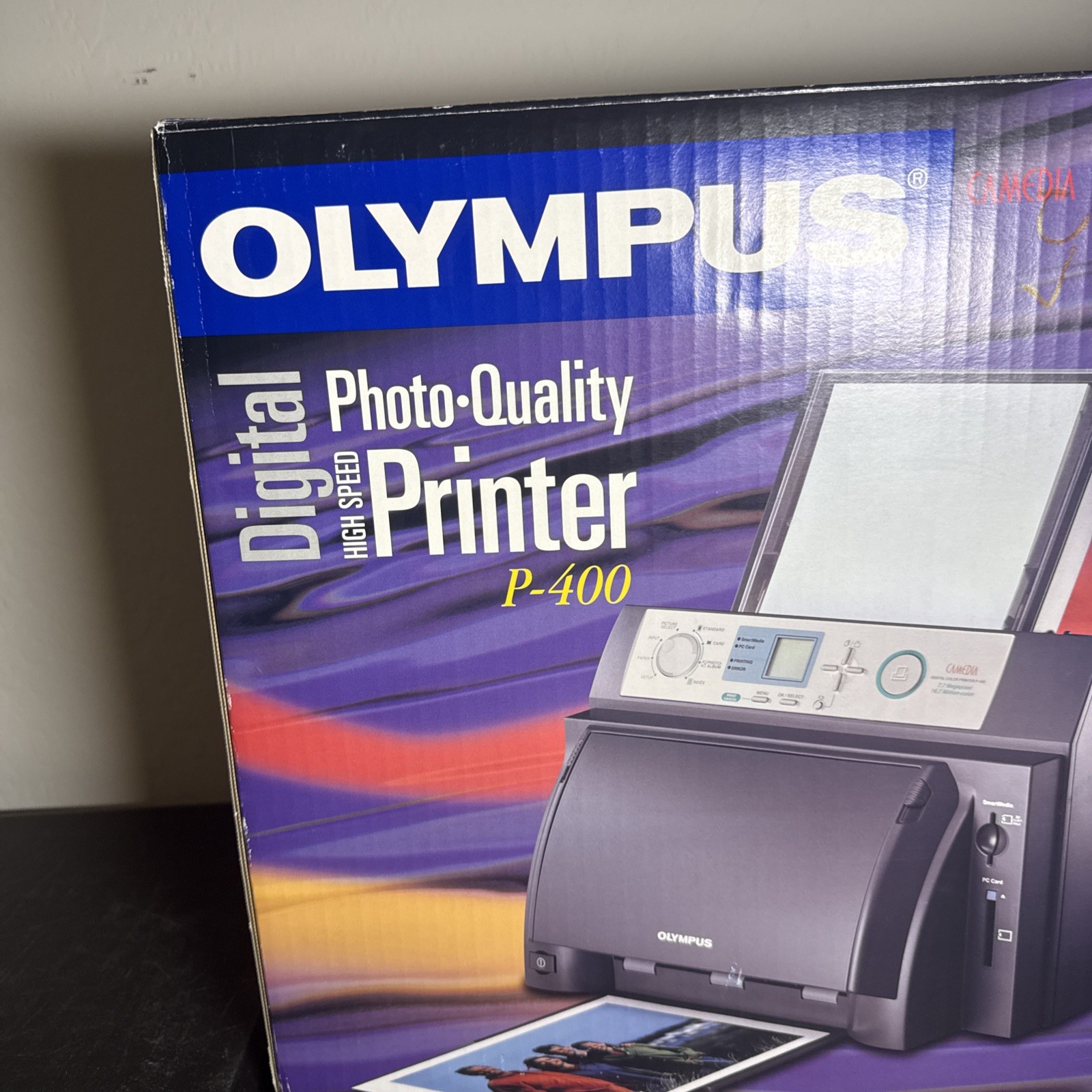 Open Box Olympus Camedia P-400 Digital High Speed Printer -NIB No Cord READ