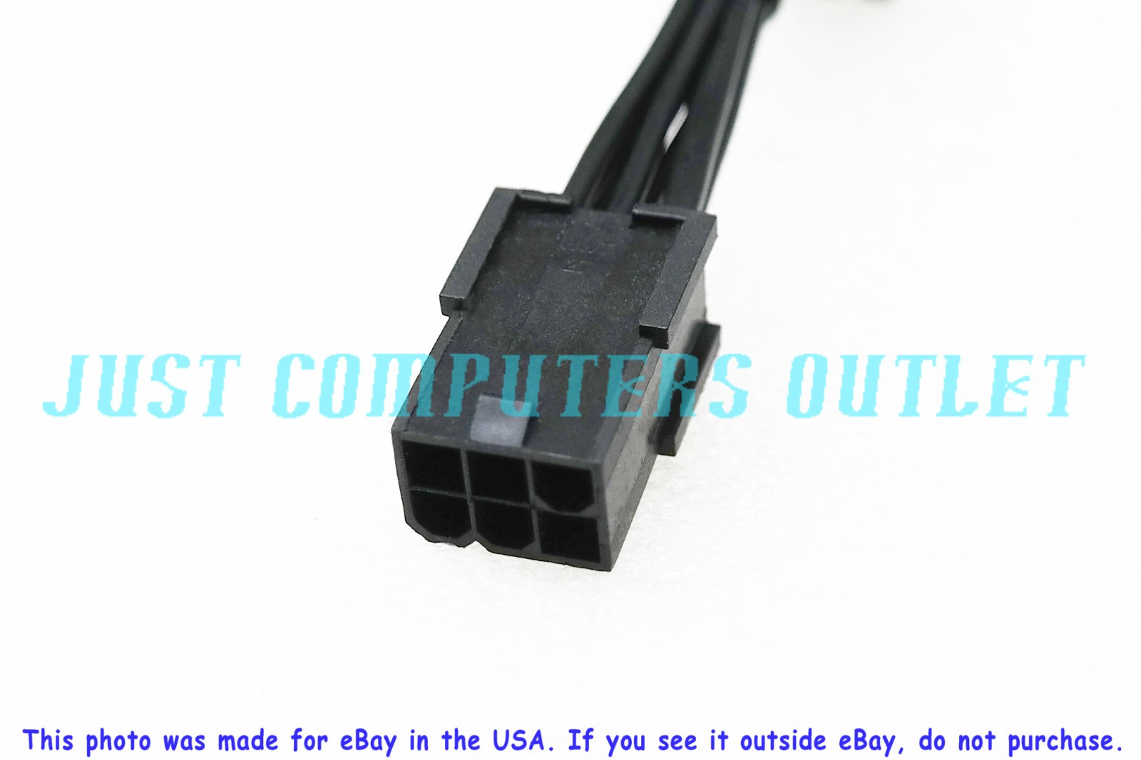 🔥 (11mm) Low Profile Female 6-Pin to 90° Regular 8-Pin Male PCI-E Power Cable