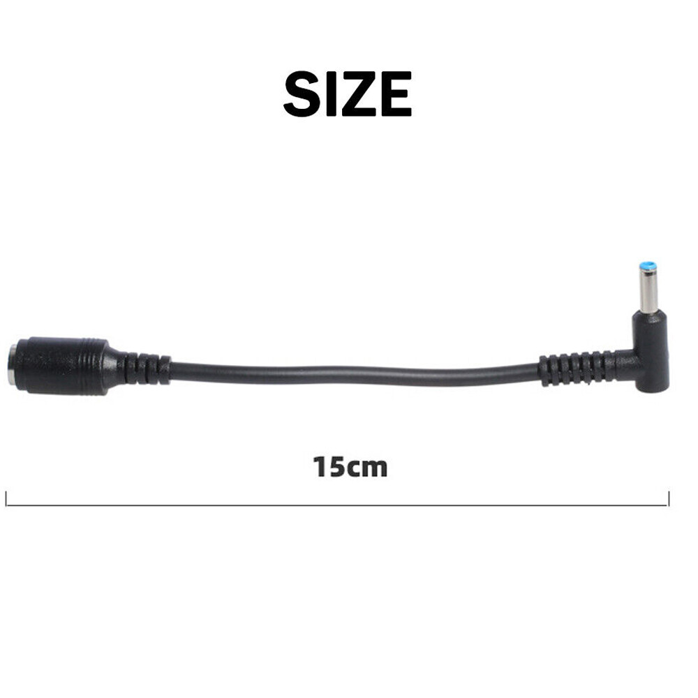 Lot Power Charger Converter Adapter Cable 7.4mm To 4.5mm For Dell For HP 10-100X