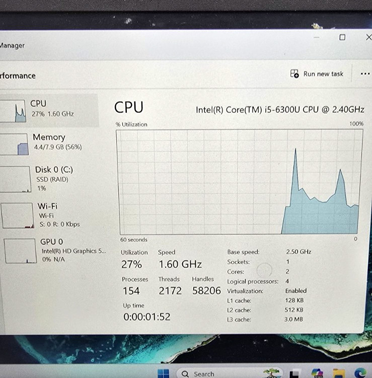 Dell Latitude 7480 14″ Laptop i5-6300U 8GB RAM 256GB SSD Windows 11 + Charger