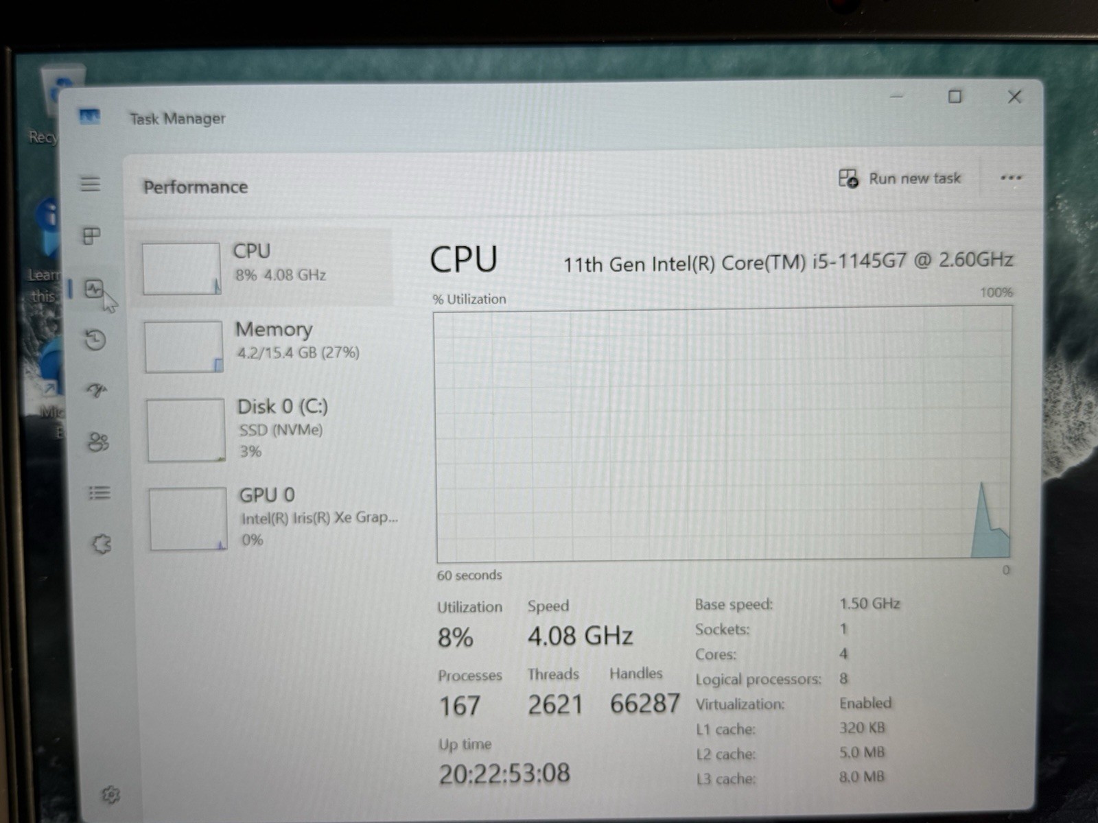 Dell Latitude 5420 14” FHD Intel i5-1145G7 16GB RAM 512GB SSD