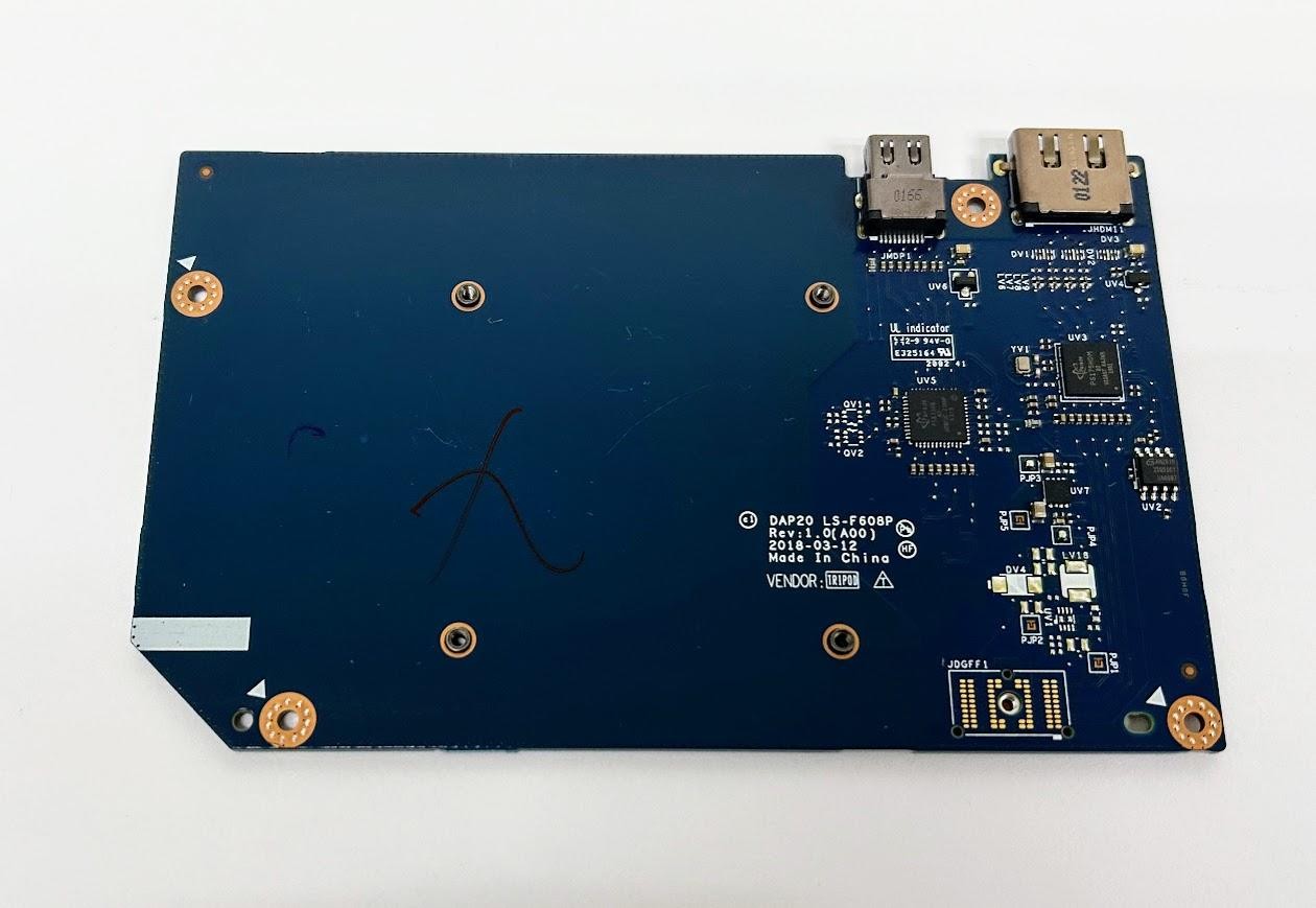 Dell DAP20 LS-F608P Intel UHD 630 GPU Board 06GWHV Precision 7730
