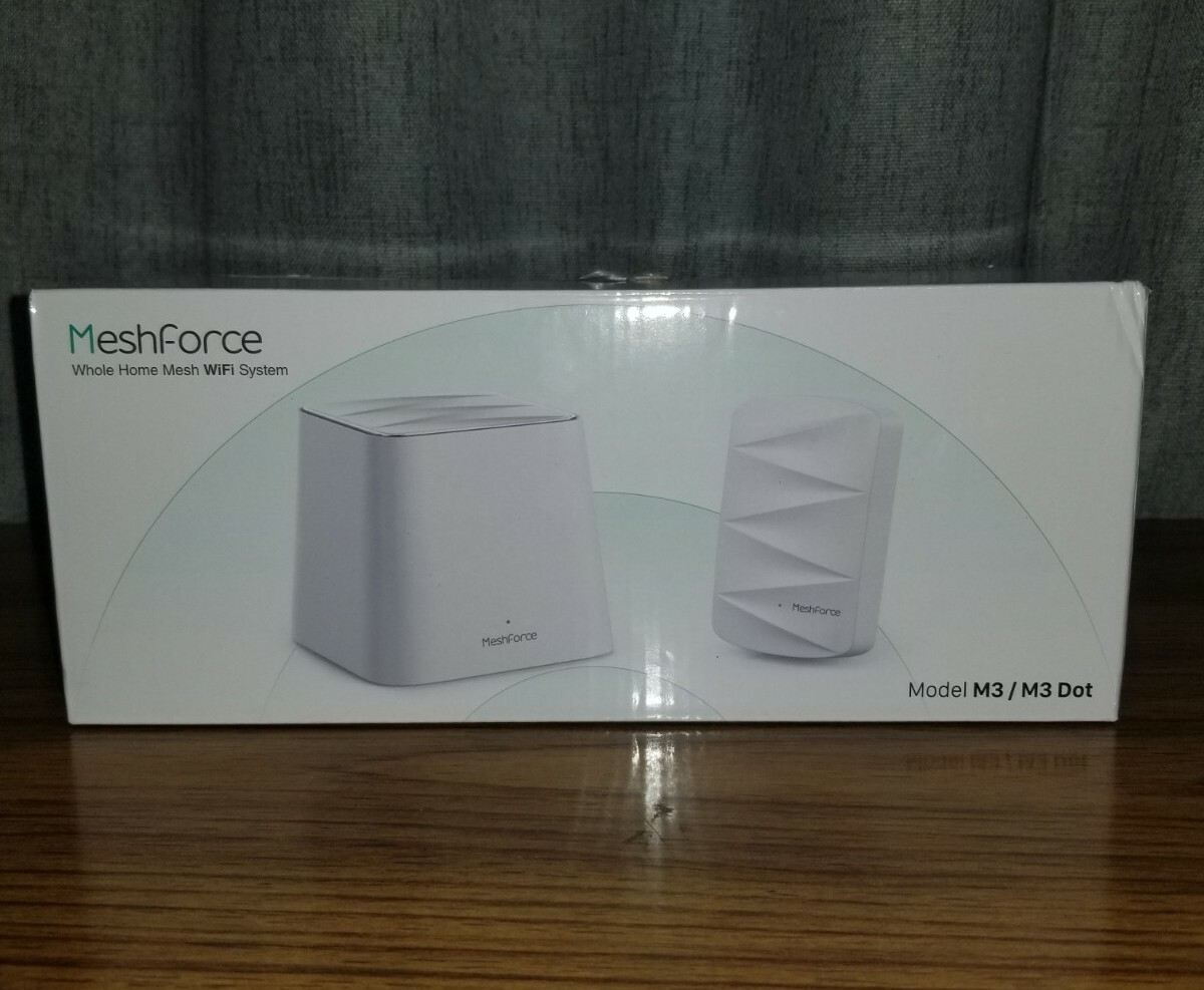 MeshForce Whole Home Mesh WiFi System (1 WiFi Point + 1 WiFi Dot)