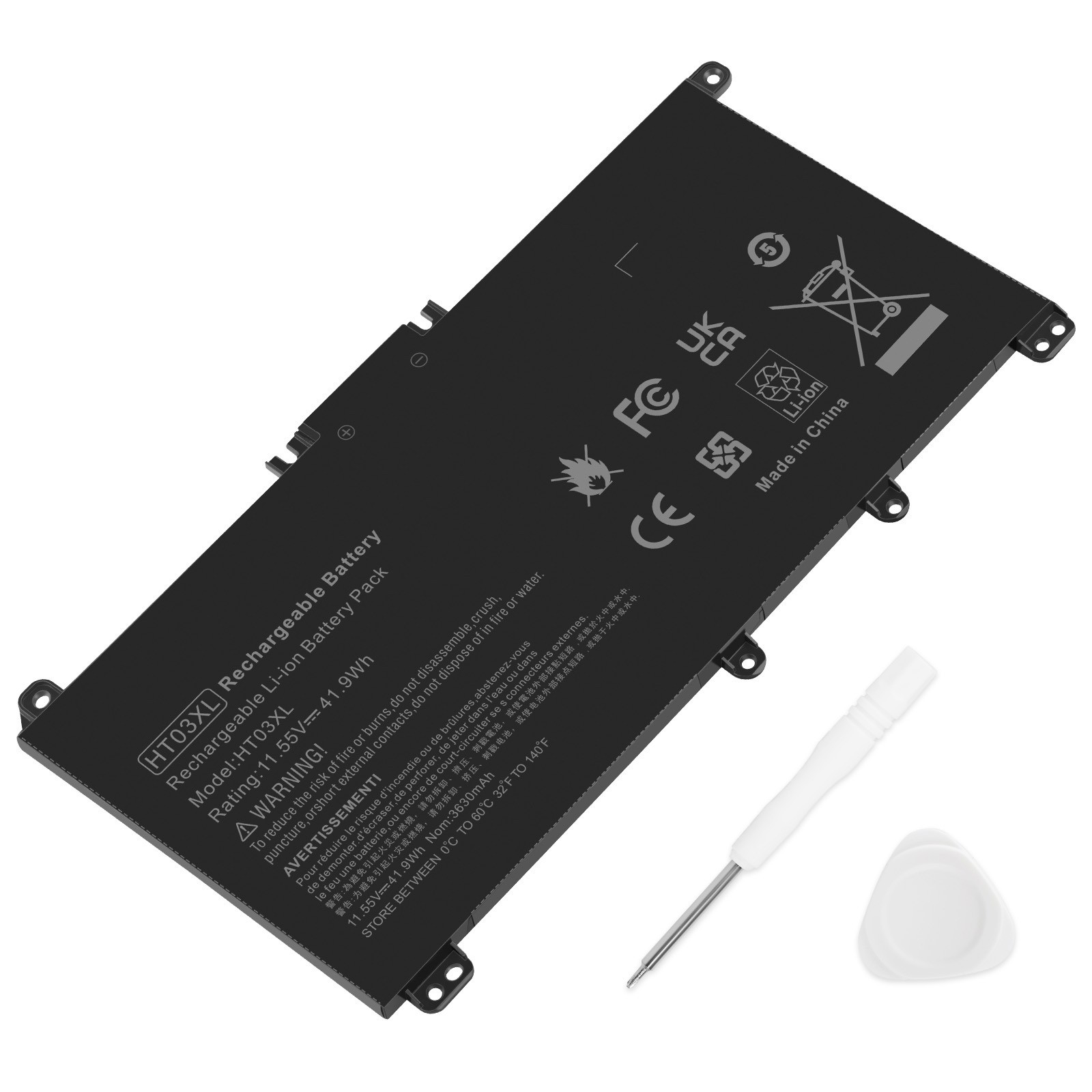 41.9Wh Battery For HP 240 245 250 255 470 G7 340 348 G5 Series HT03XL HSTNN-UB7J