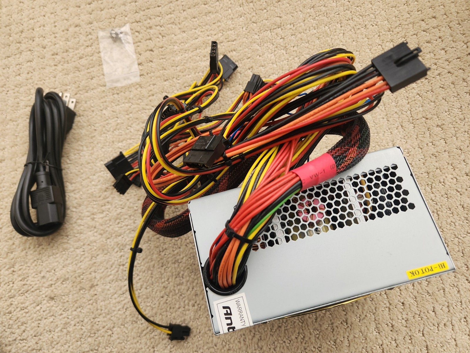 Antec True 480W ATX Power Supply PSU – Tested (see photo)