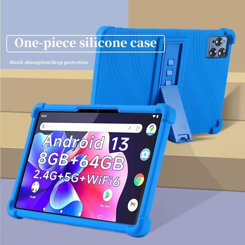 Universal 11 Inch Tablet Case with Multi-Viewing Stand Silicone 11″ Tablet Cover