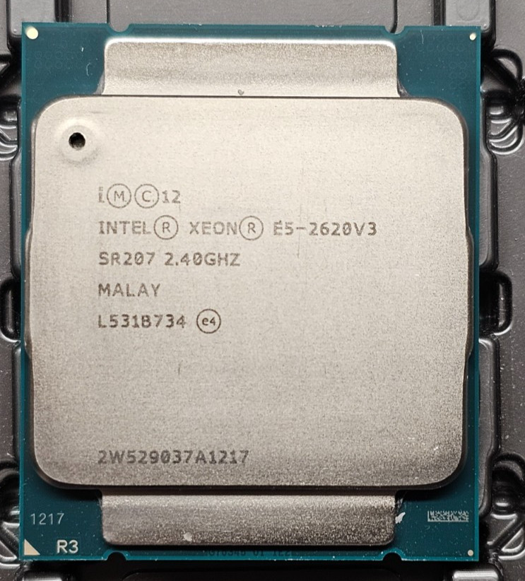 Intel Xeon E5-2620 V3 2.40GHz 6-Core LGA 2011-3 Server Processor CPU SR207 85W