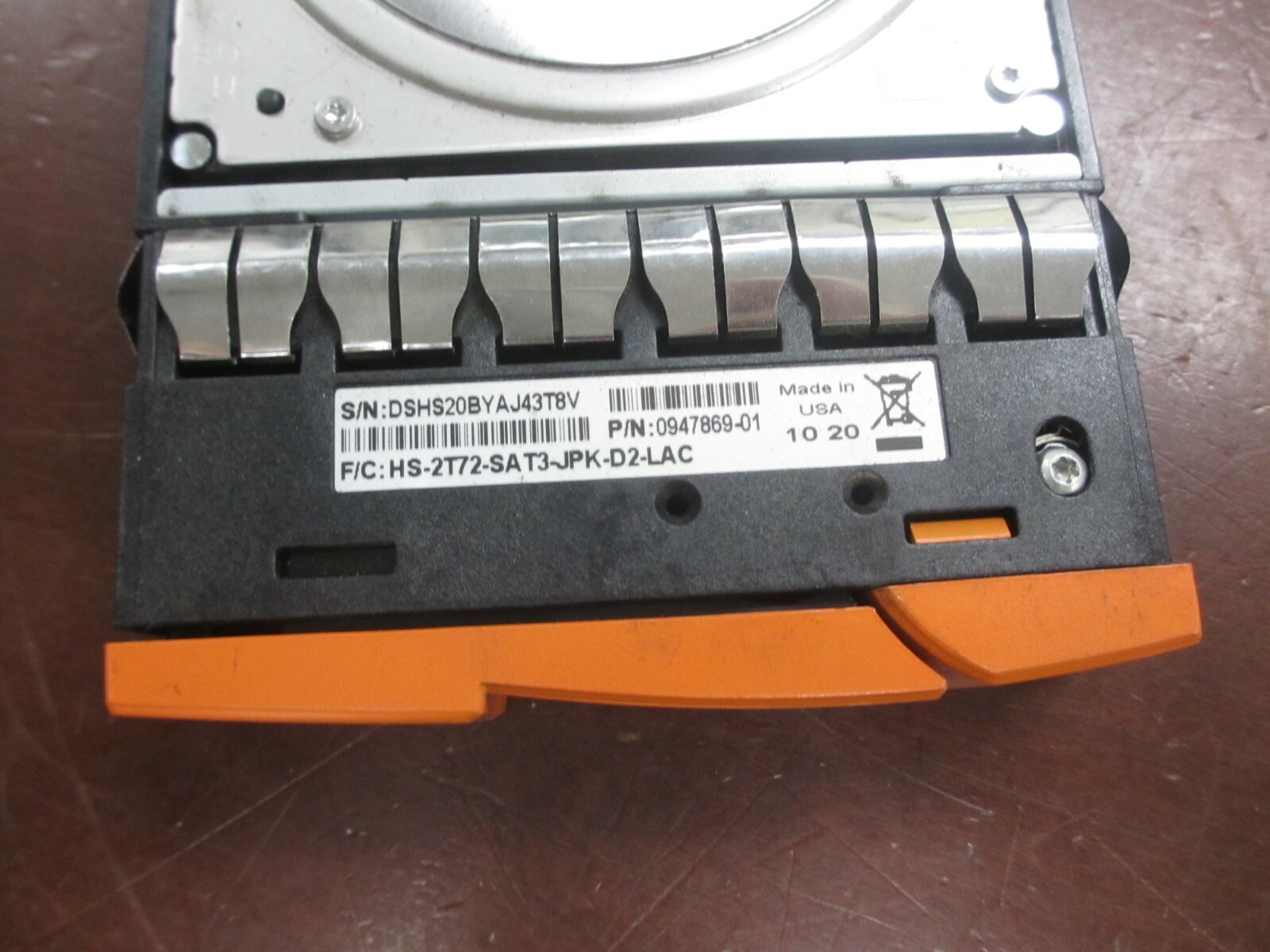 Lot of 2 Hitachi 0F10452 2TB 7200 RPM 3.0Gb/s SATA Hard Disk Drive