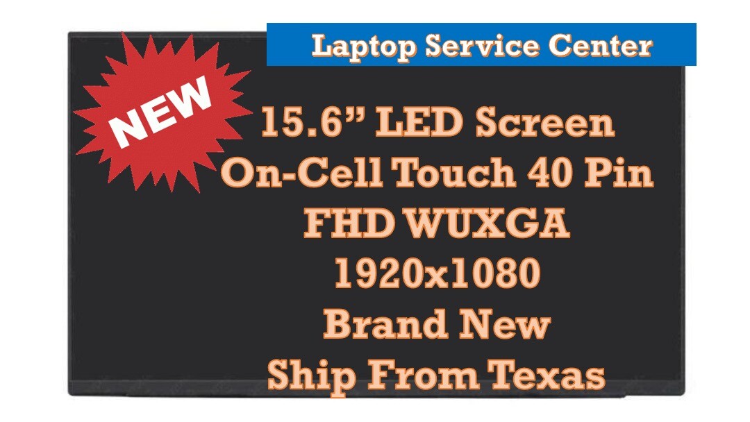 New Display for Dell Latitude 5530 P104F005/P104F006 LCD Touch Screen 15.6″ FHD