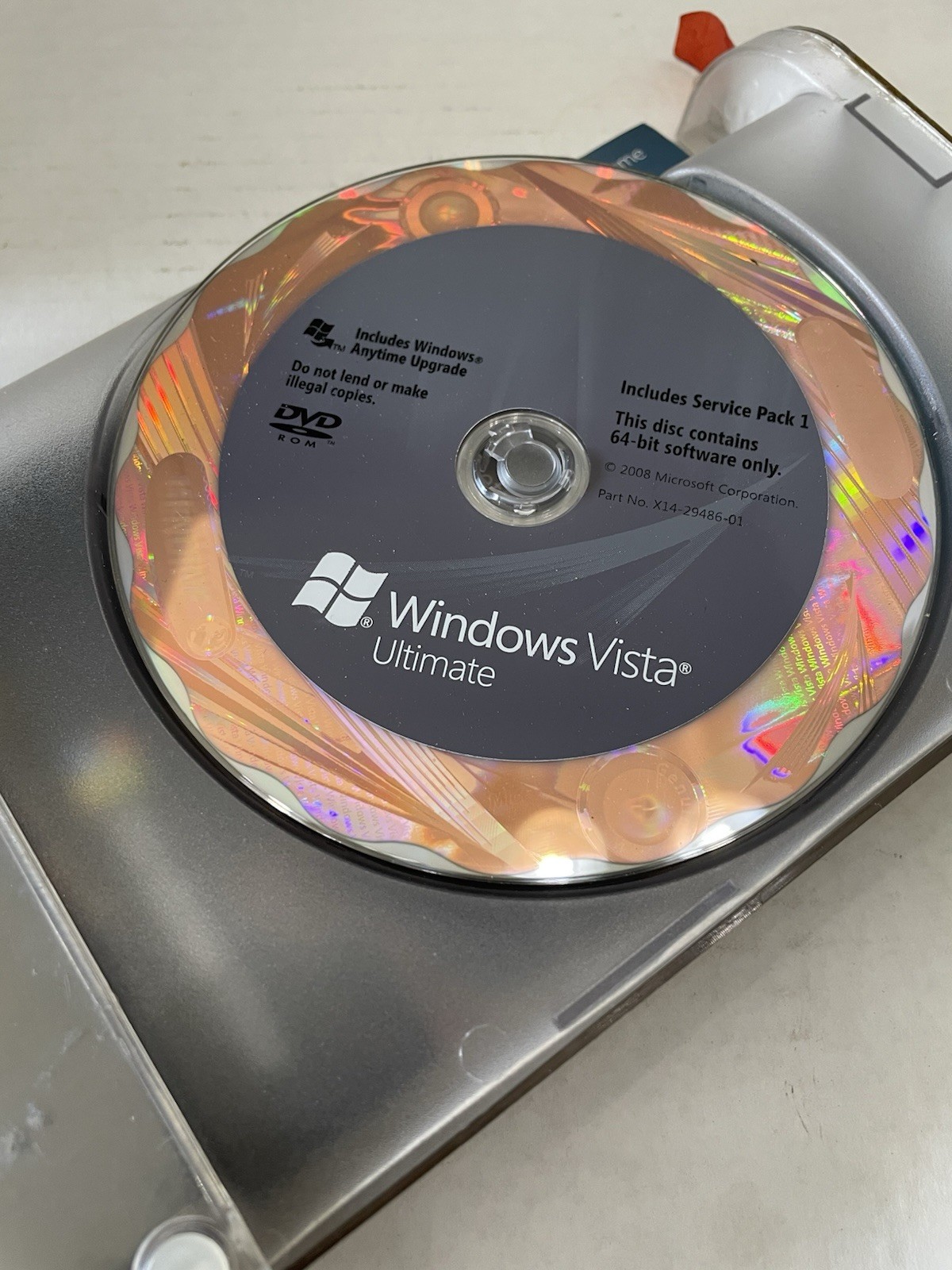 Microsoft Windows Vista Ultimate Retail Box 32 & 64-bit with Key