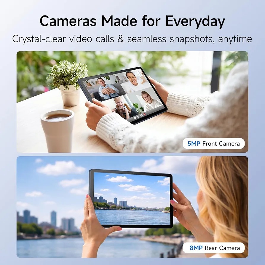 TCL TAB 10 Gen 4 Android Tablet, 10.1” FHD IPS 128GB 8C CPU 12GB (4+8) Ram