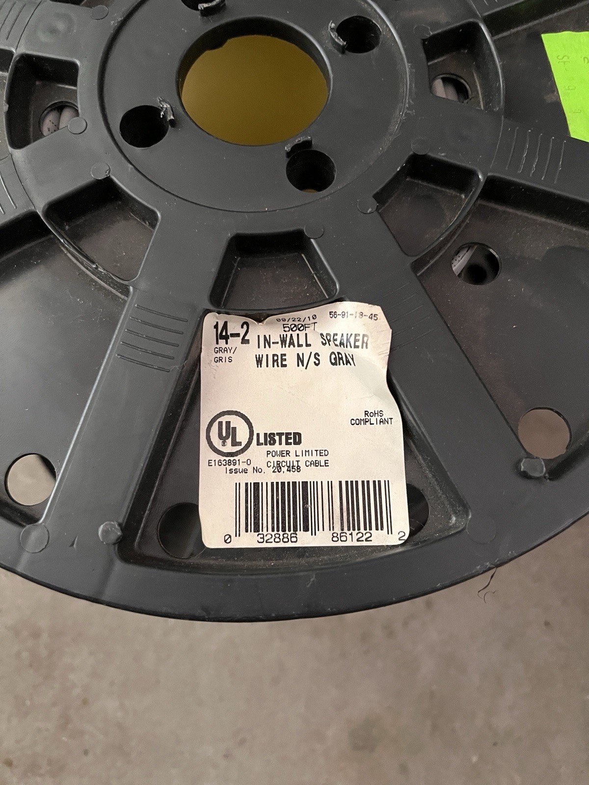 Southwire Speaker Wire 14/2 Type in Wall Grey Stranded 200+FT