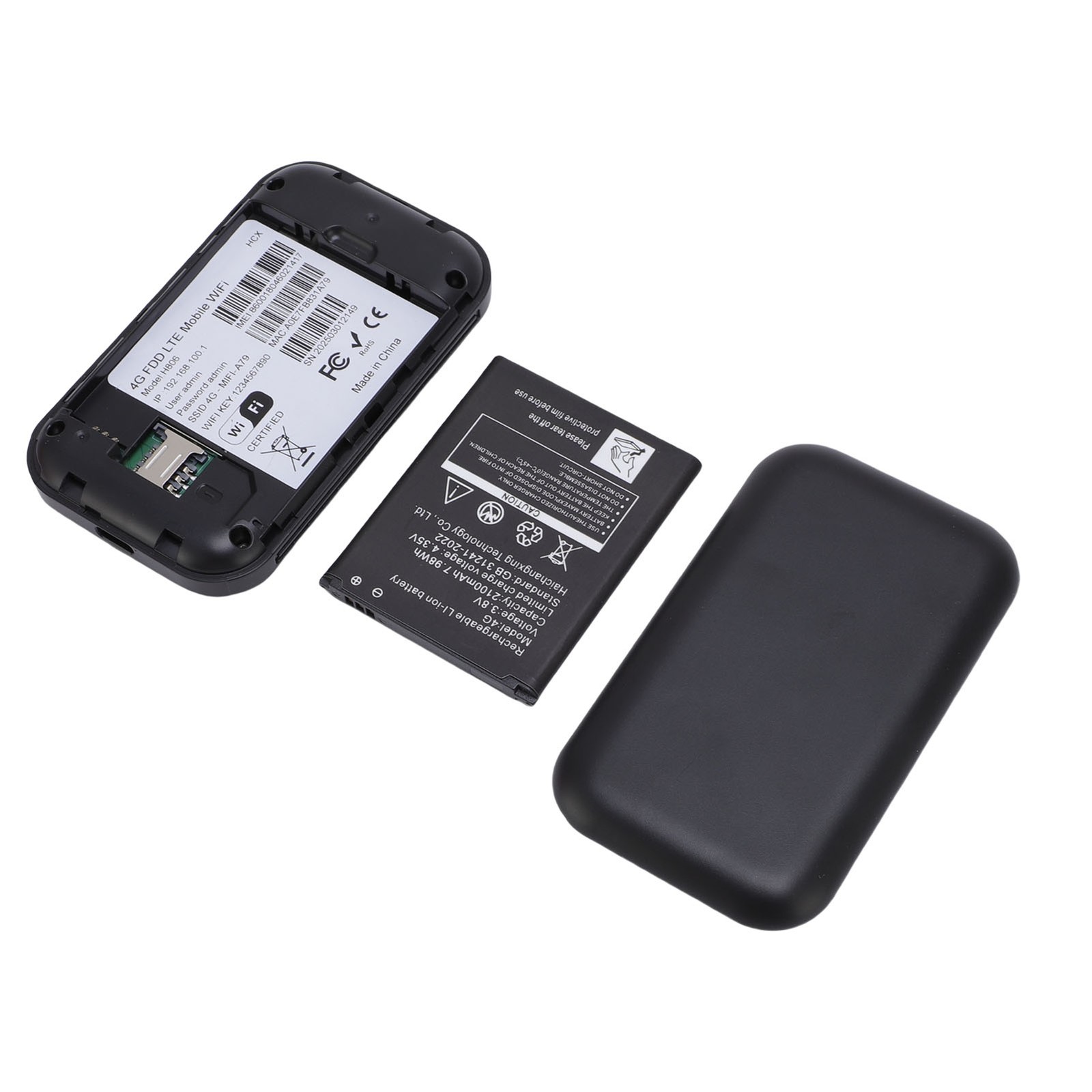 10 Device 4G LTE Mobile Router 300Mbps High Speed SIM Card Slot Portable Wi IKUV