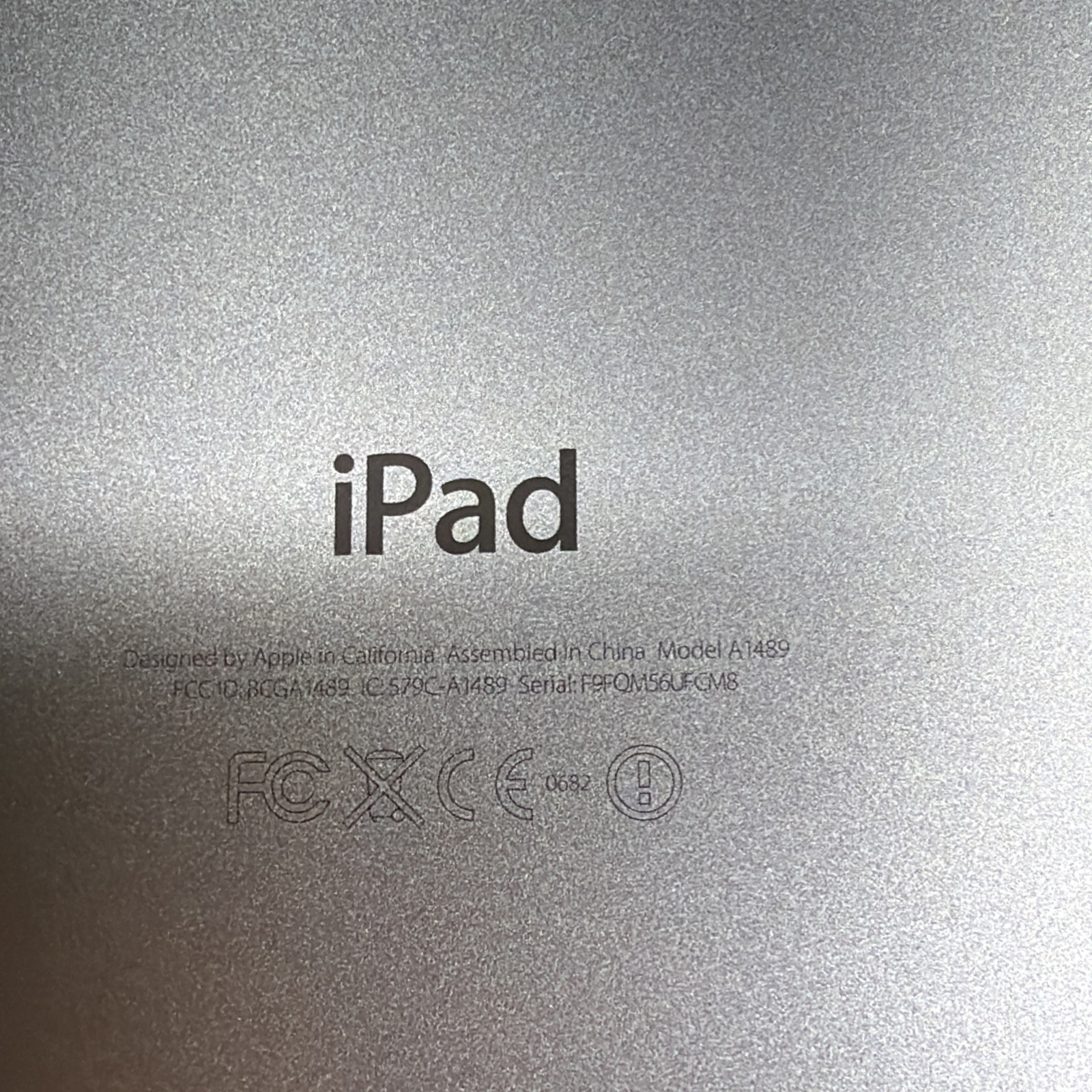 iPad Mini2 WiFi 16gb Silver ME279LL/A , A1489 Barely Used