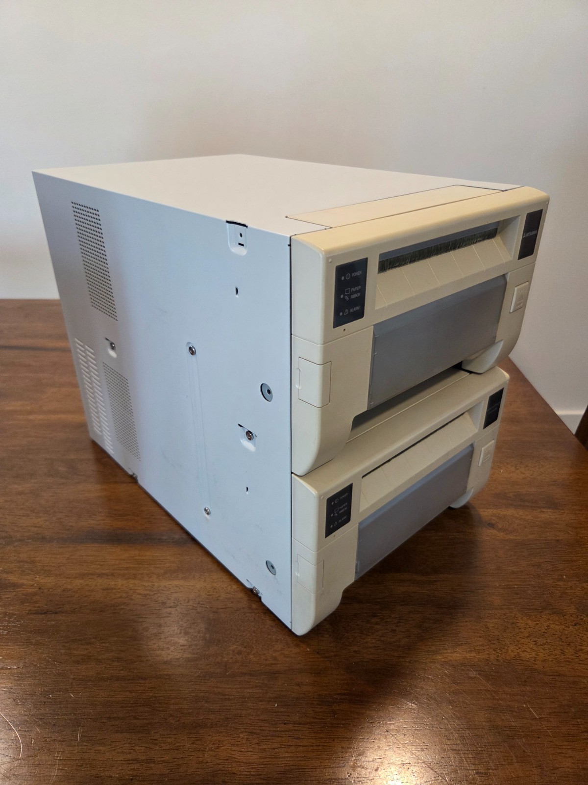 Mitsubishi CP-D707DW “double decker” dye sublimation color printer