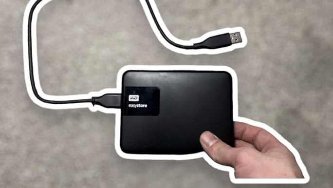 WD – Easystore 5TB External USB 3.0 Portable Hard Drive-Black-WDBKUZ0050BBK-WESN