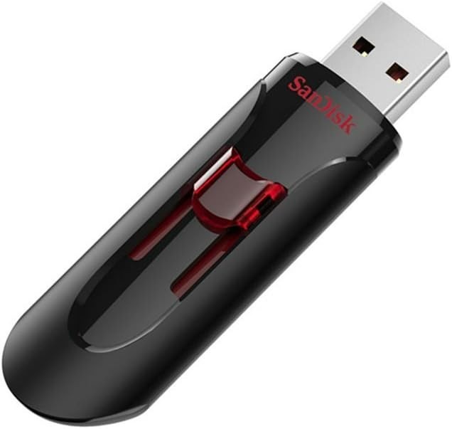SanDisk Cruzer Glide 64GB USB 3.0 Flash Drive – Black SDCZ600-064G-G35