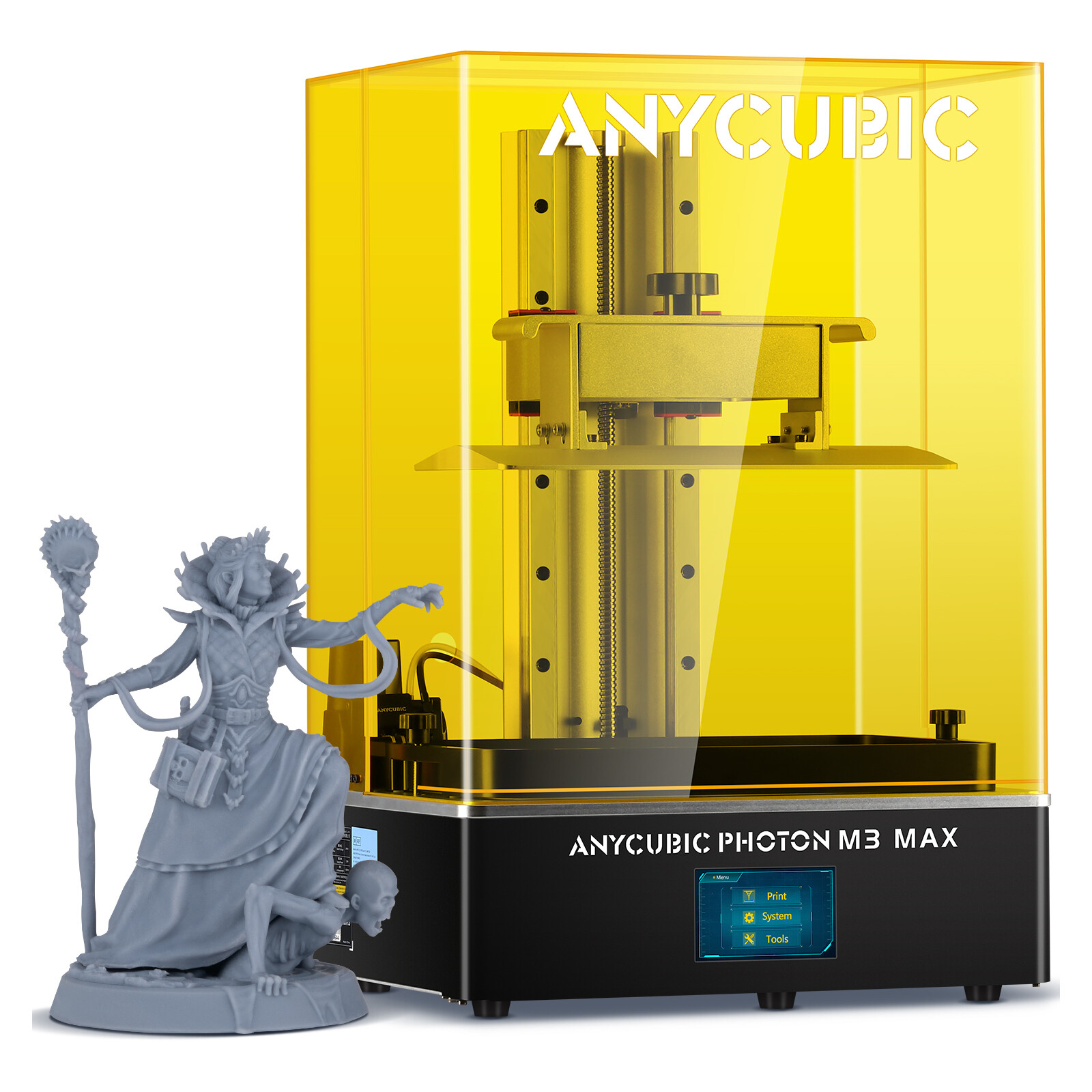 ANYCUBIC Photon 7K M3 Max Large 3D Printer 4.3″ Screen Huge Size 300x298x164mm